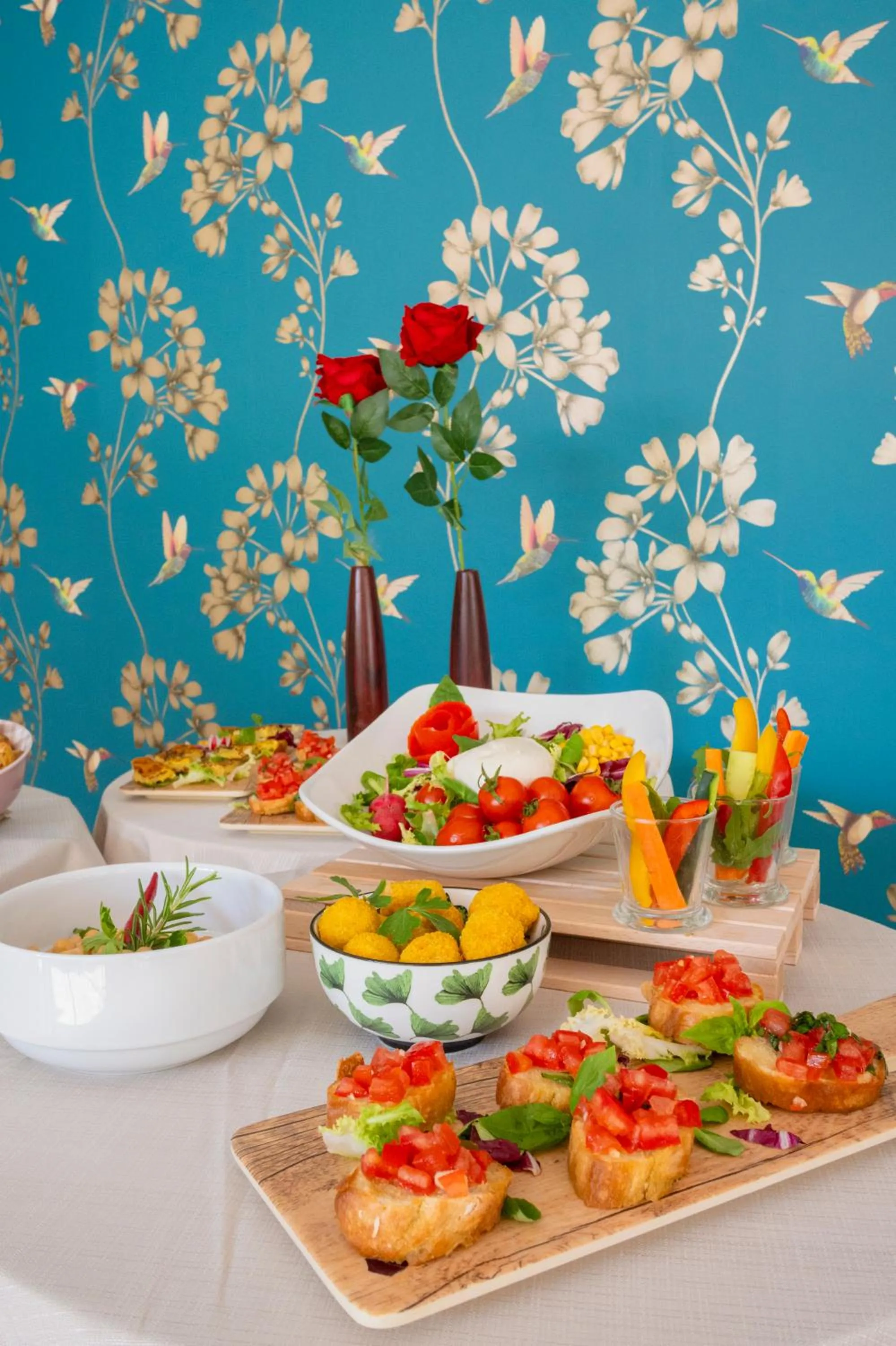 Food in Aura Living Hotel