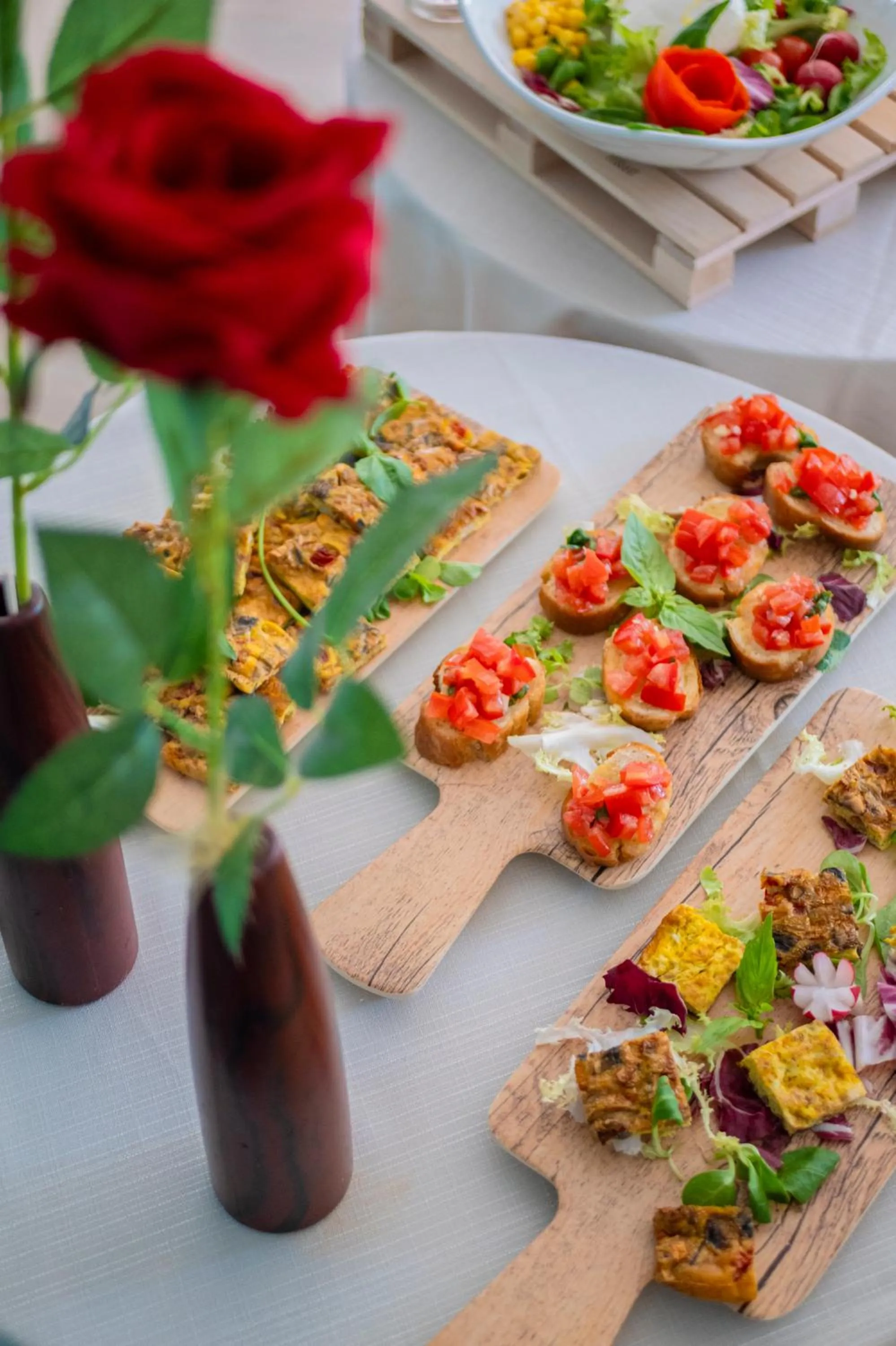 Food in Aura Living Hotel