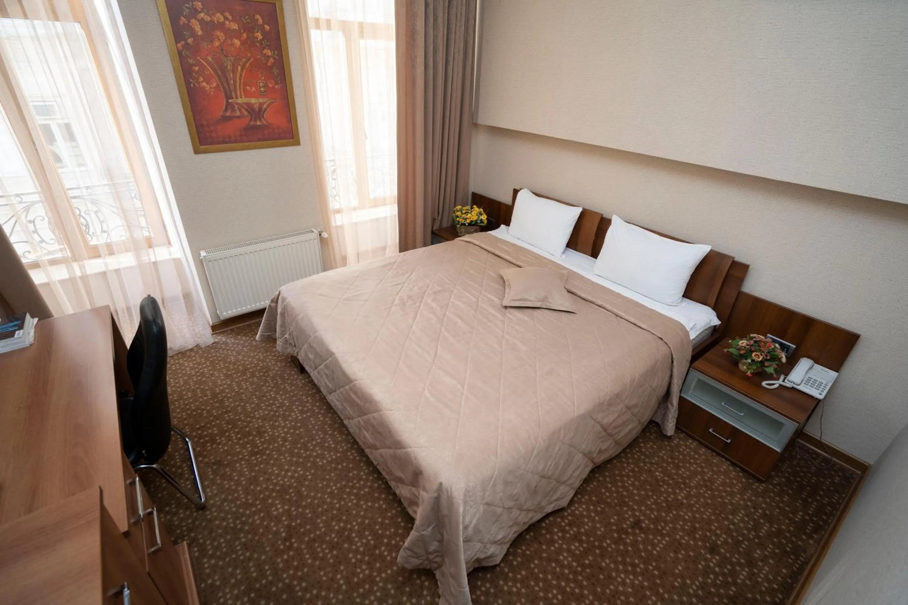 Bedroom, Bed in Austin Hotel Baku