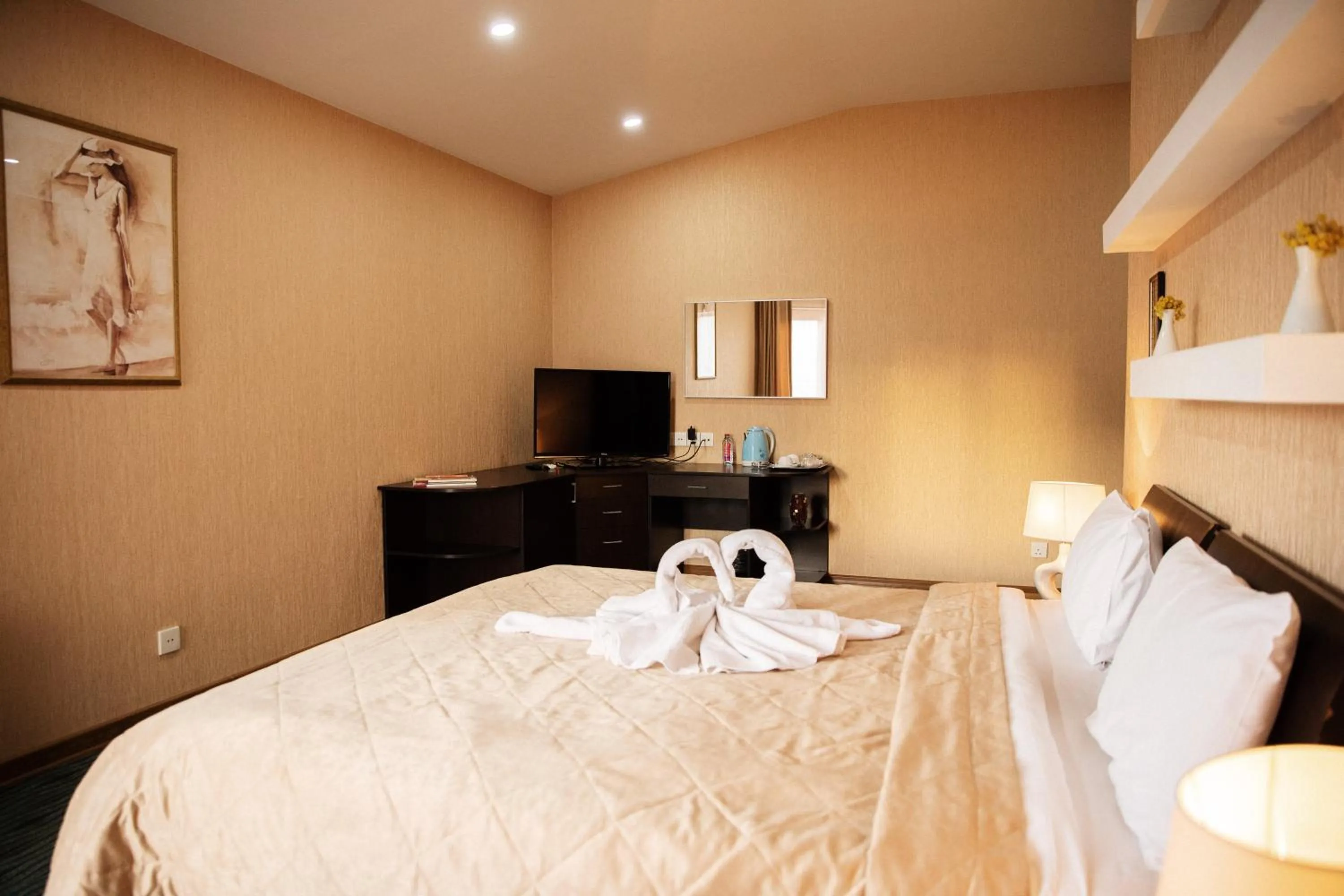 Bedroom, Bed in Austin Hotel Baku