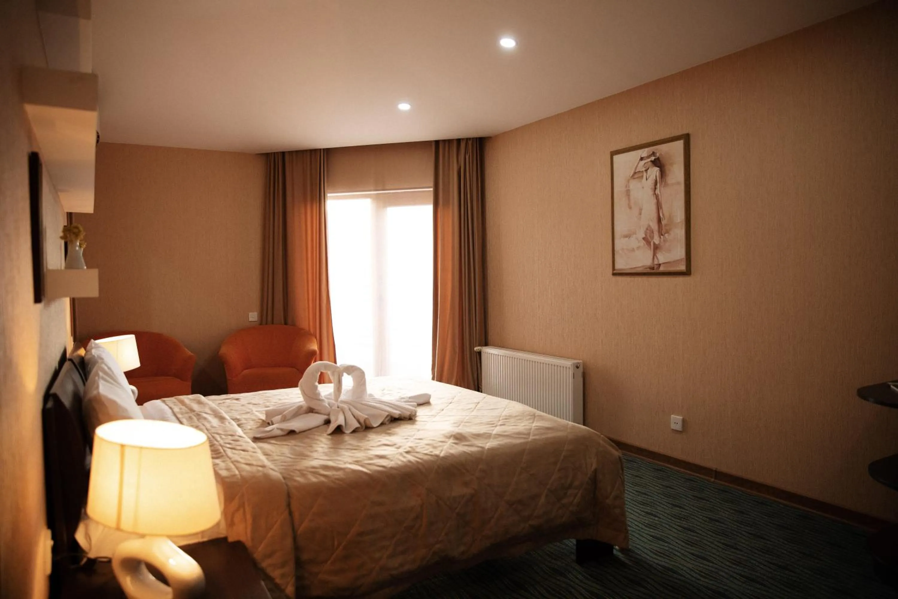 Bedroom, Bed in Austin Hotel Baku