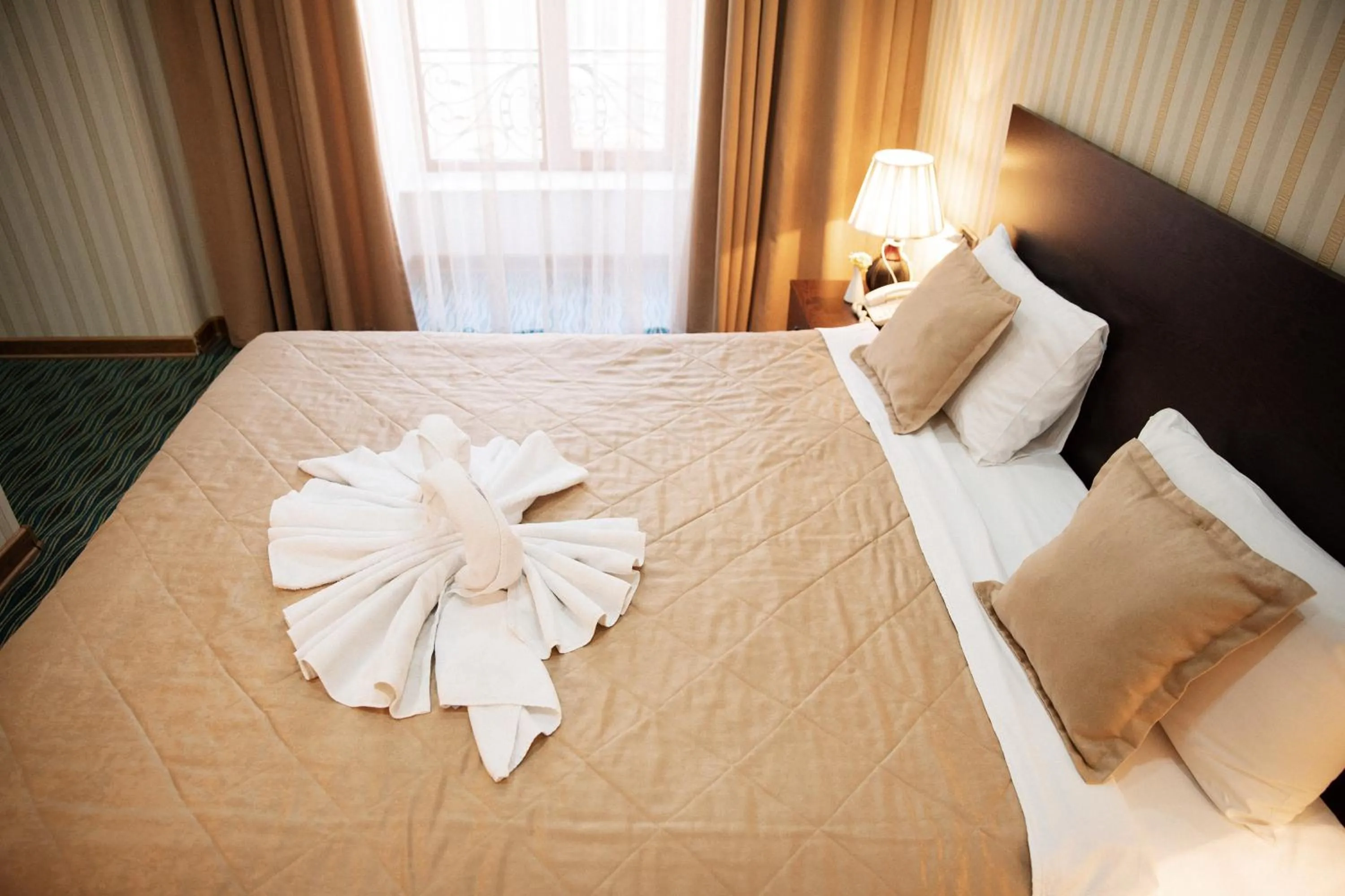 Bed in Austin Hotel Baku