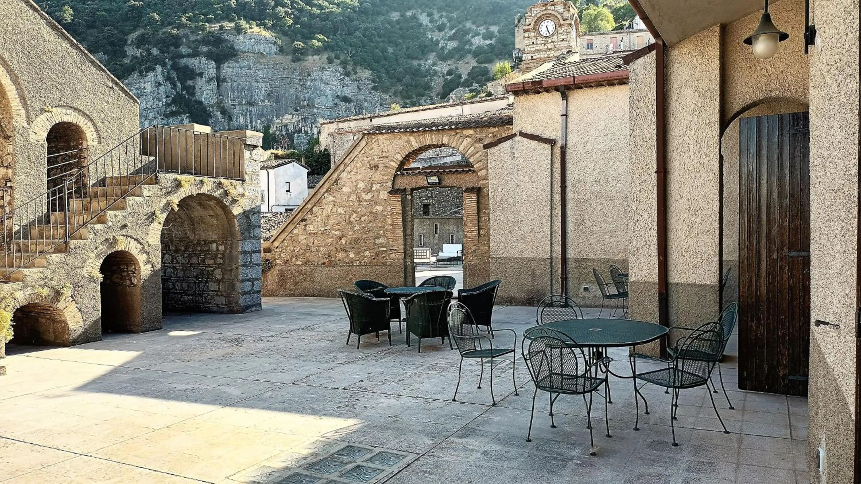 Balcony/Terrace in Antica Dimora Palazzo Rovitti