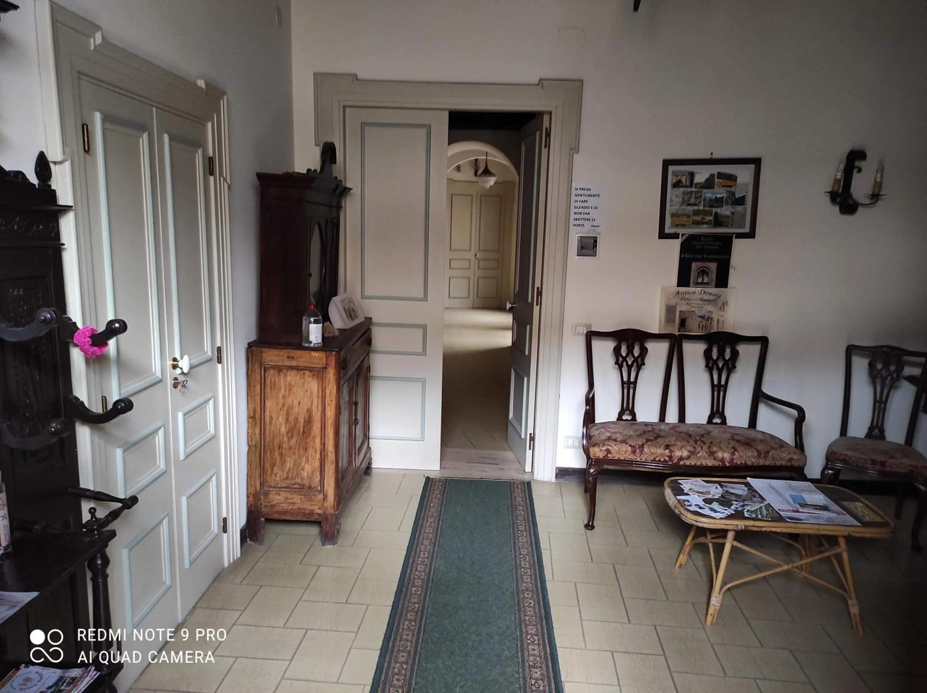 Lobby or reception in Antica Dimora Palazzo Rovitti