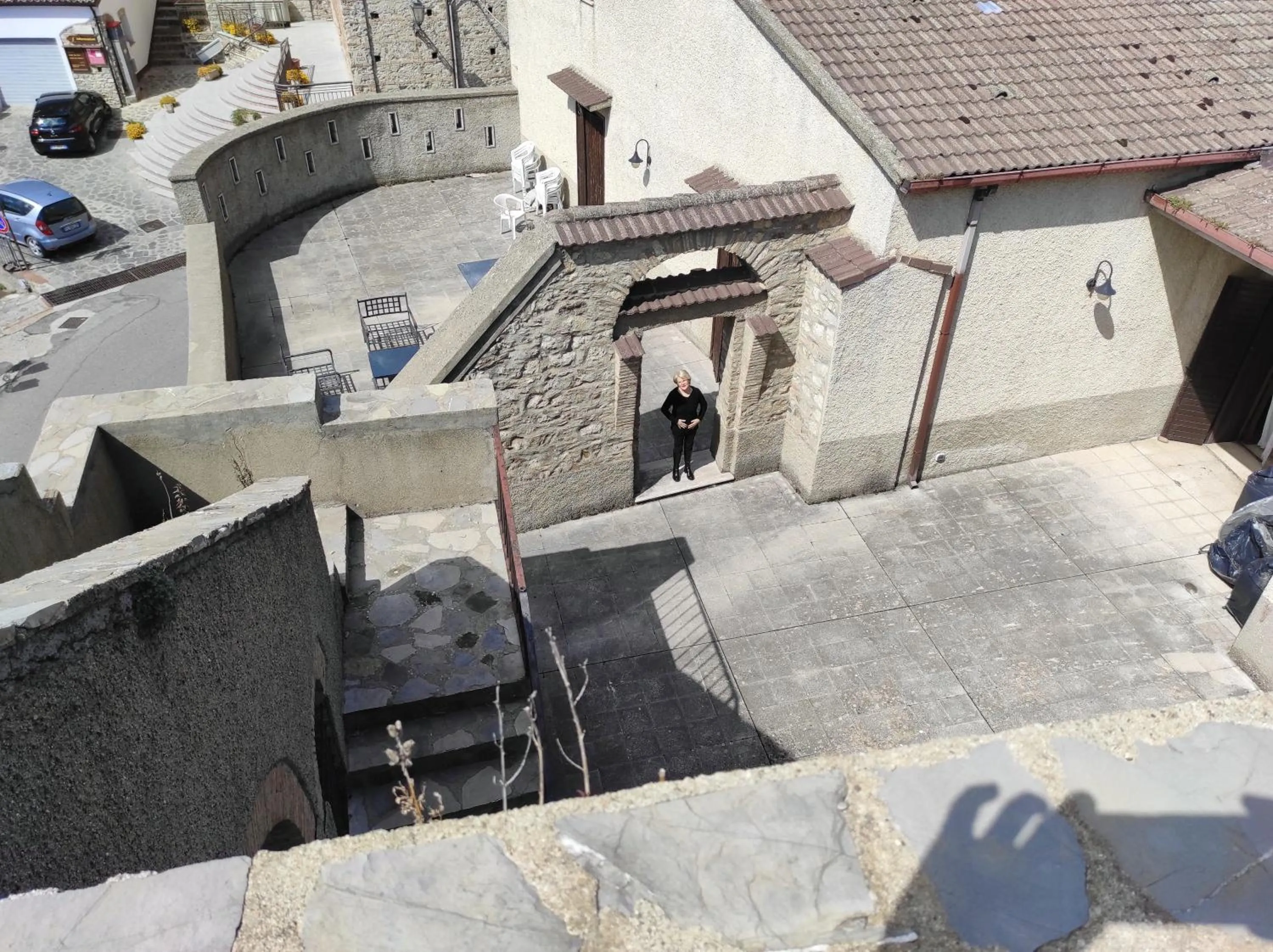 Balcony/Terrace in Antica Dimora Palazzo Rovitti