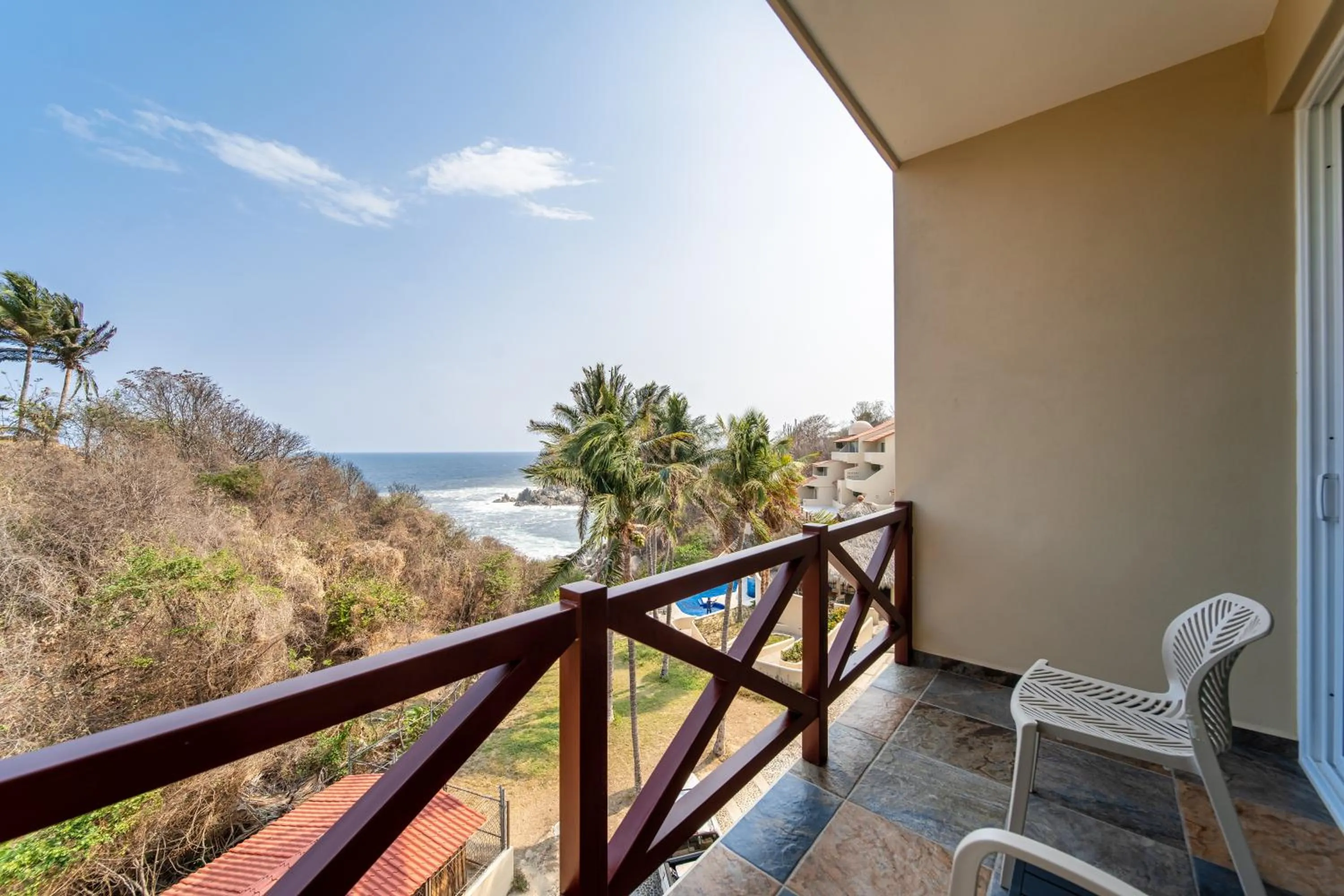 Natural landscape in Villas Coral Huatulco