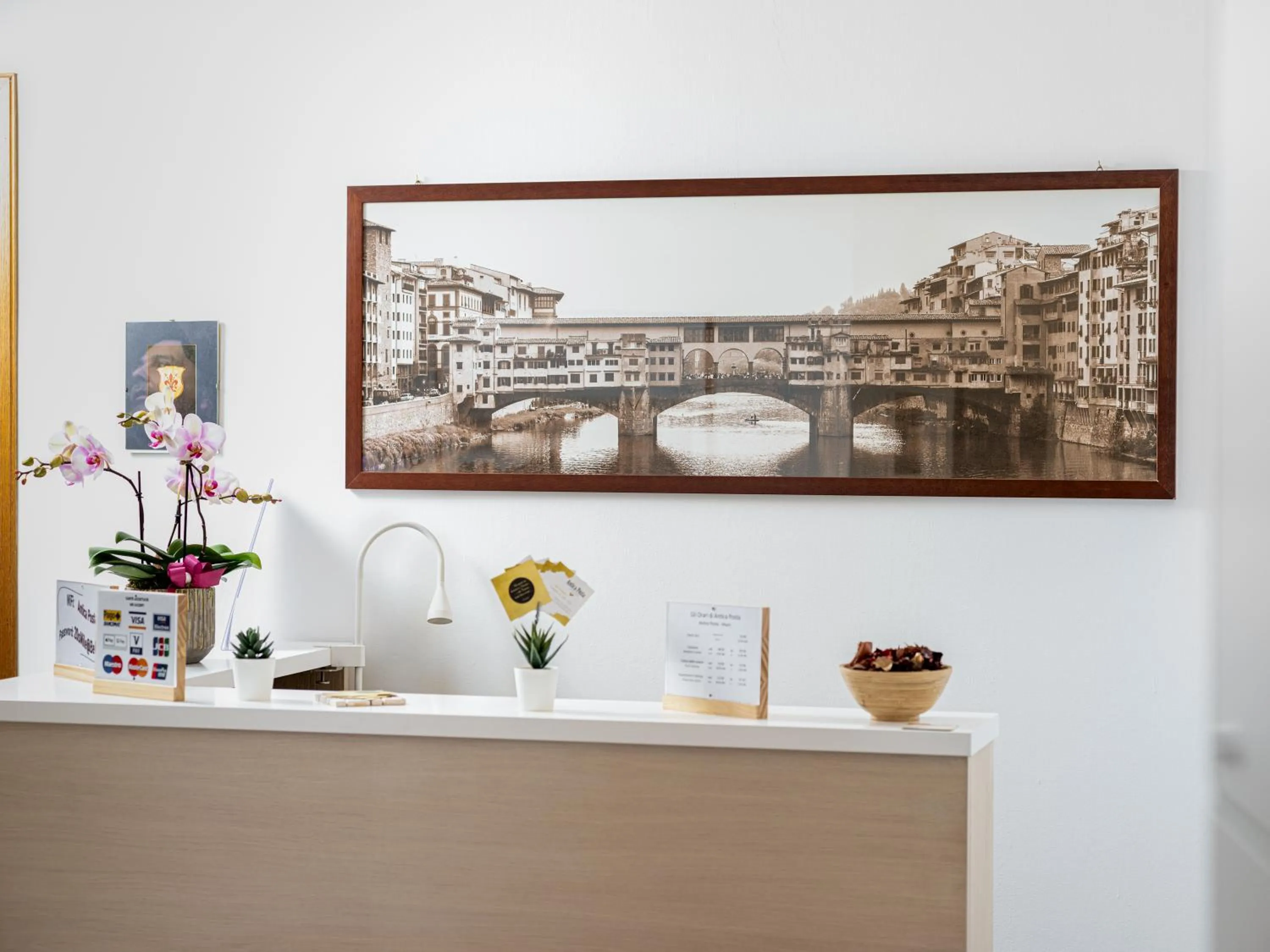 Lobby or reception in B&B Antica Posta