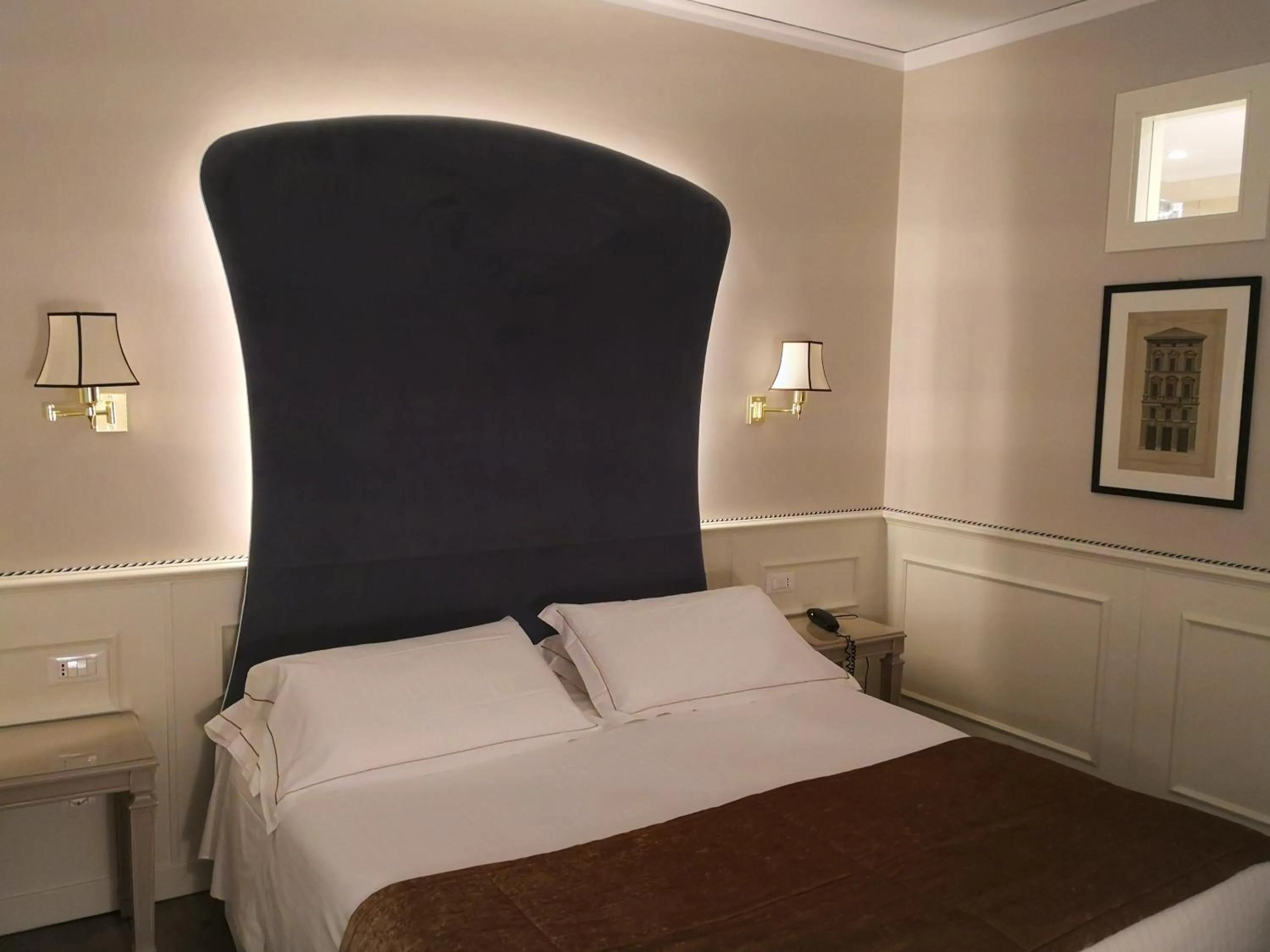 Bedroom, Bed in Hotel San Luca