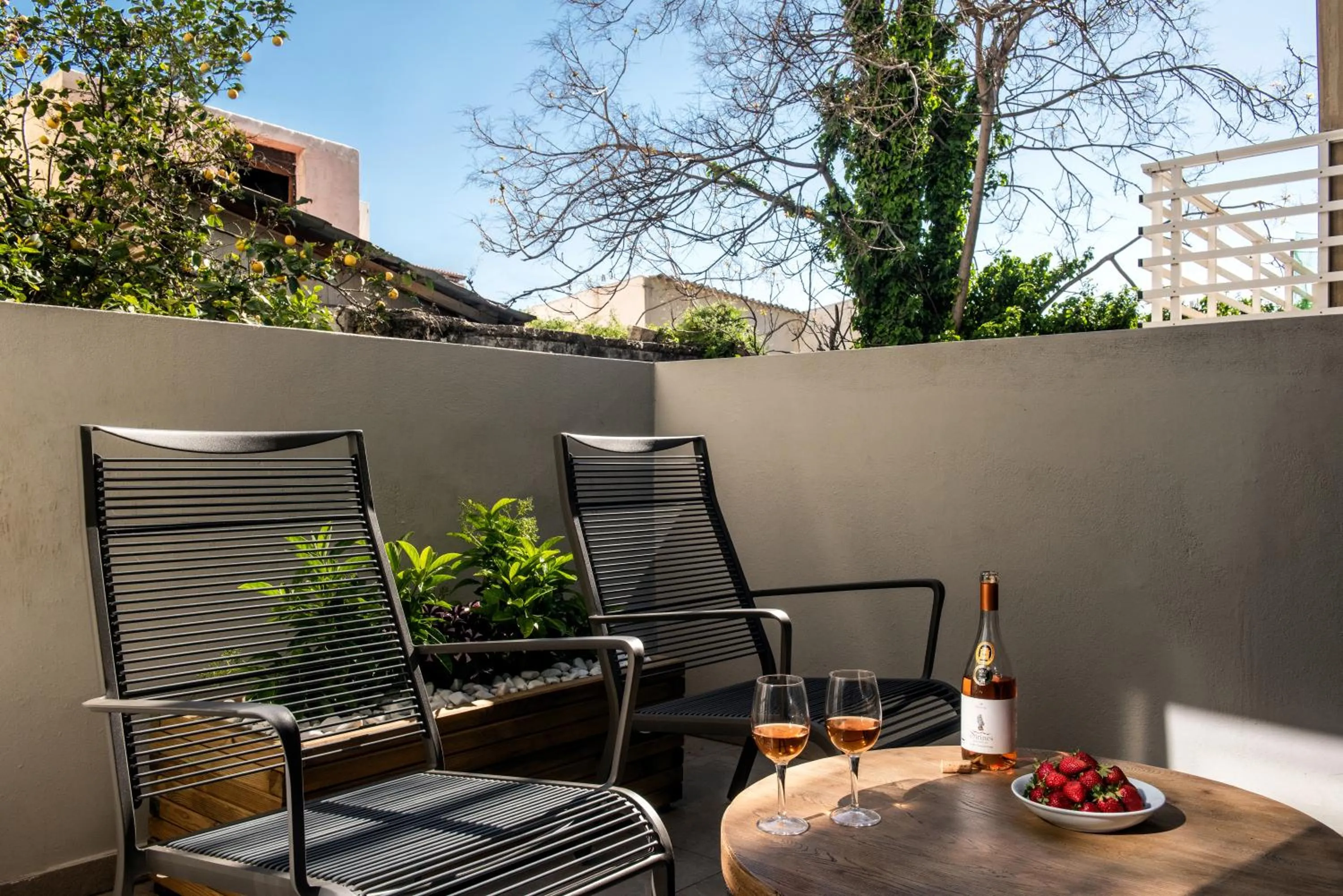 Garden in Kipos Boutique Suites