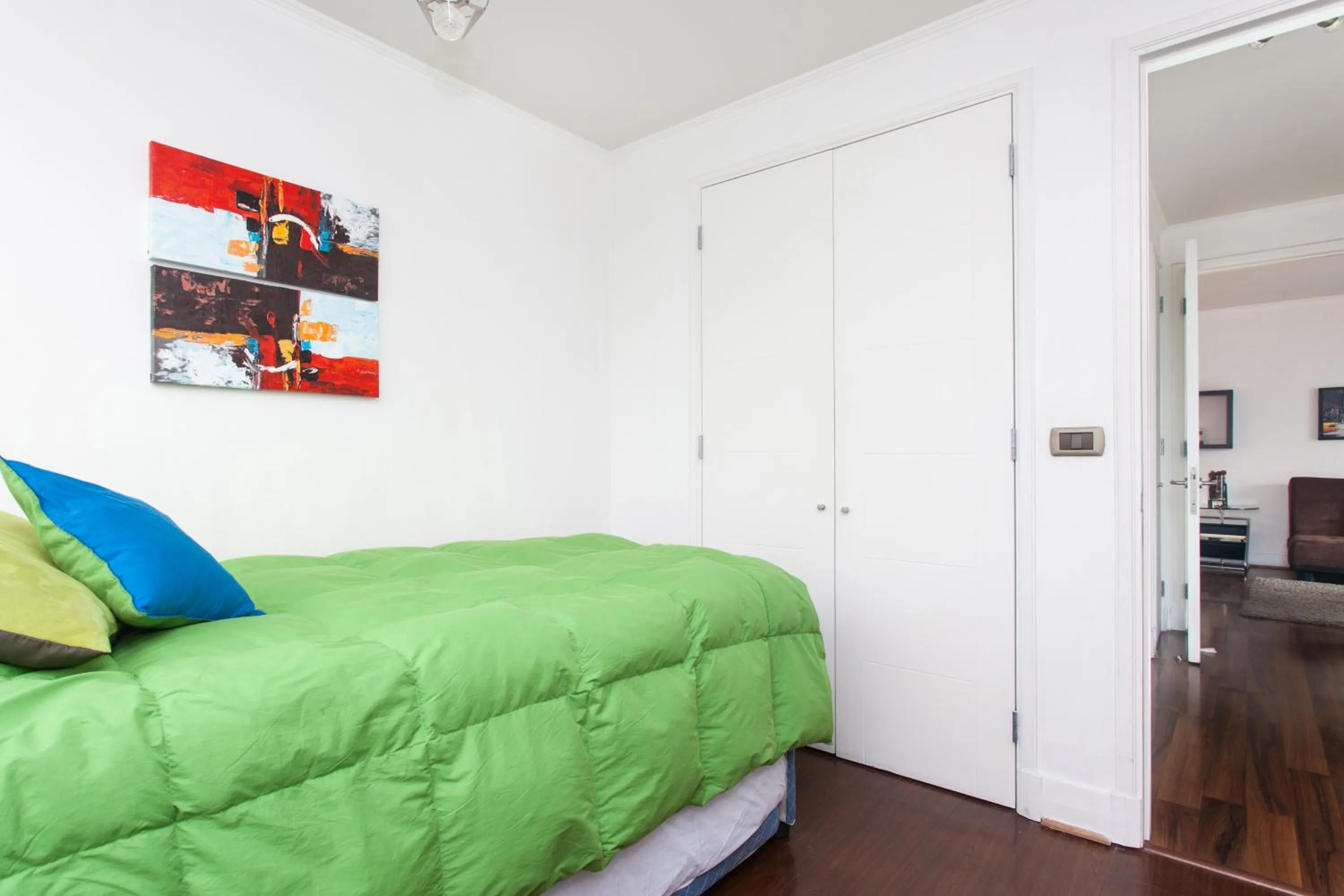 Bedroom, Bed in myLUXAPART Las Condes