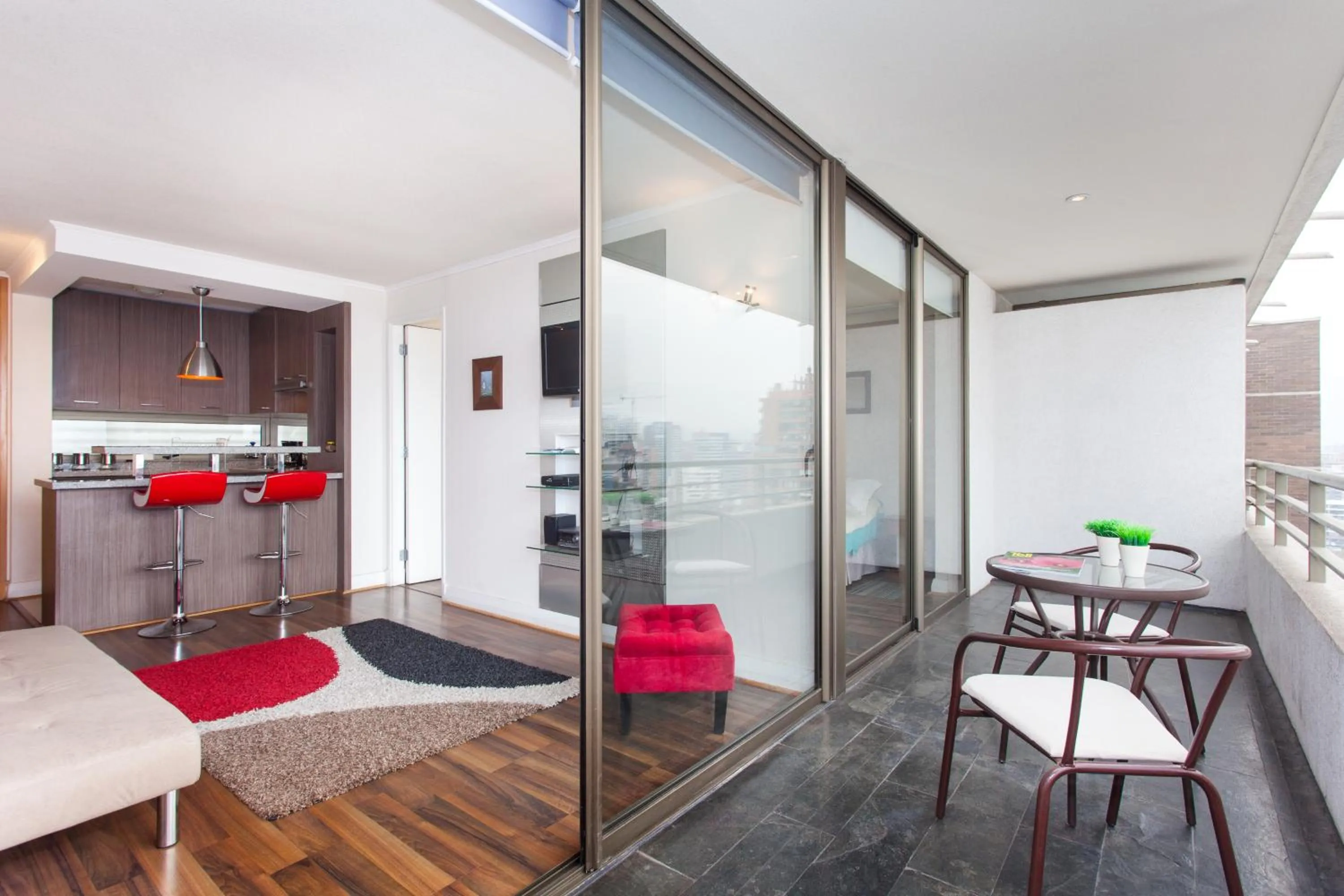 Balcony/Terrace in myLUXAPART Las Condes