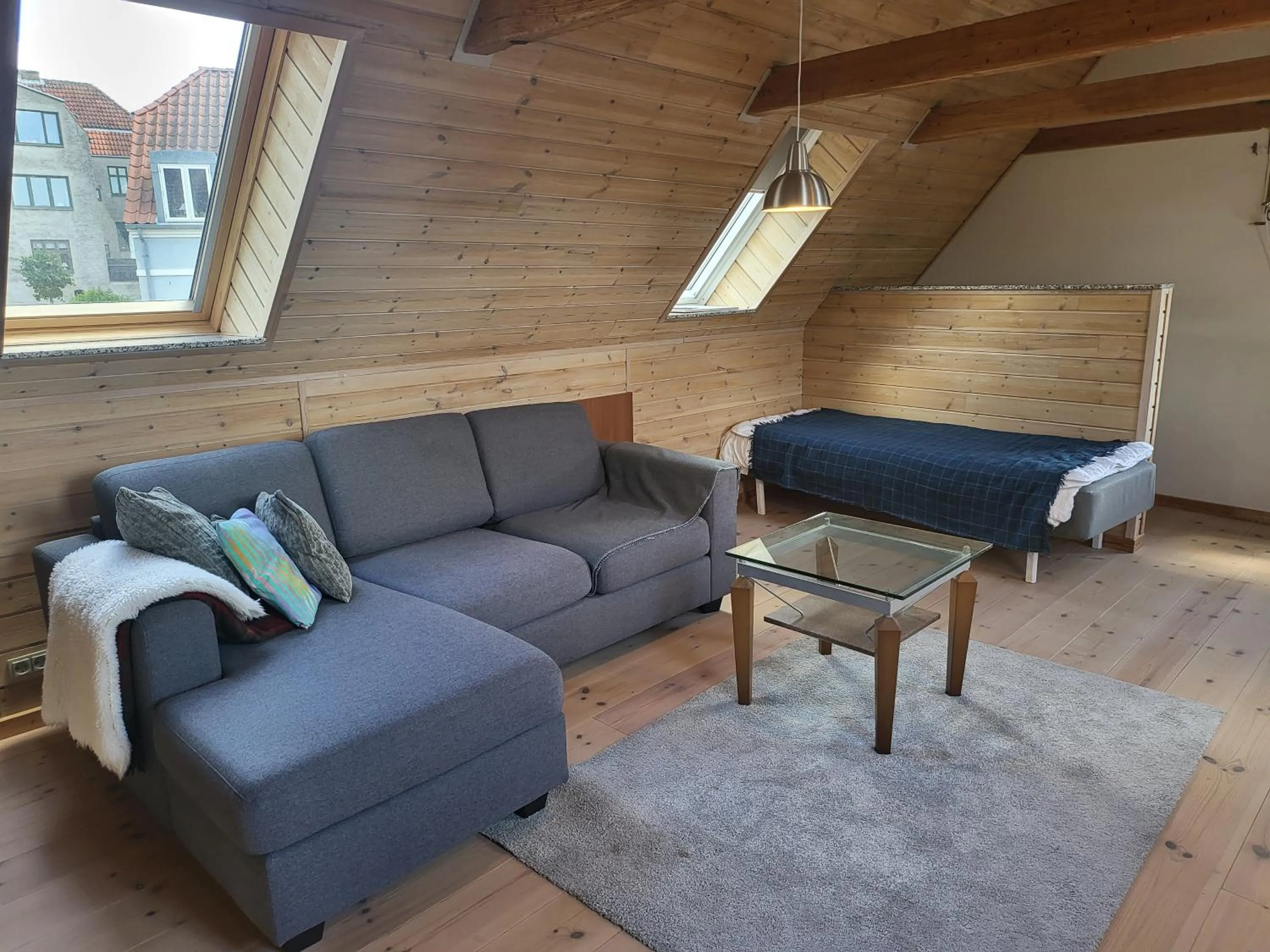 Seating area in City Harbour House