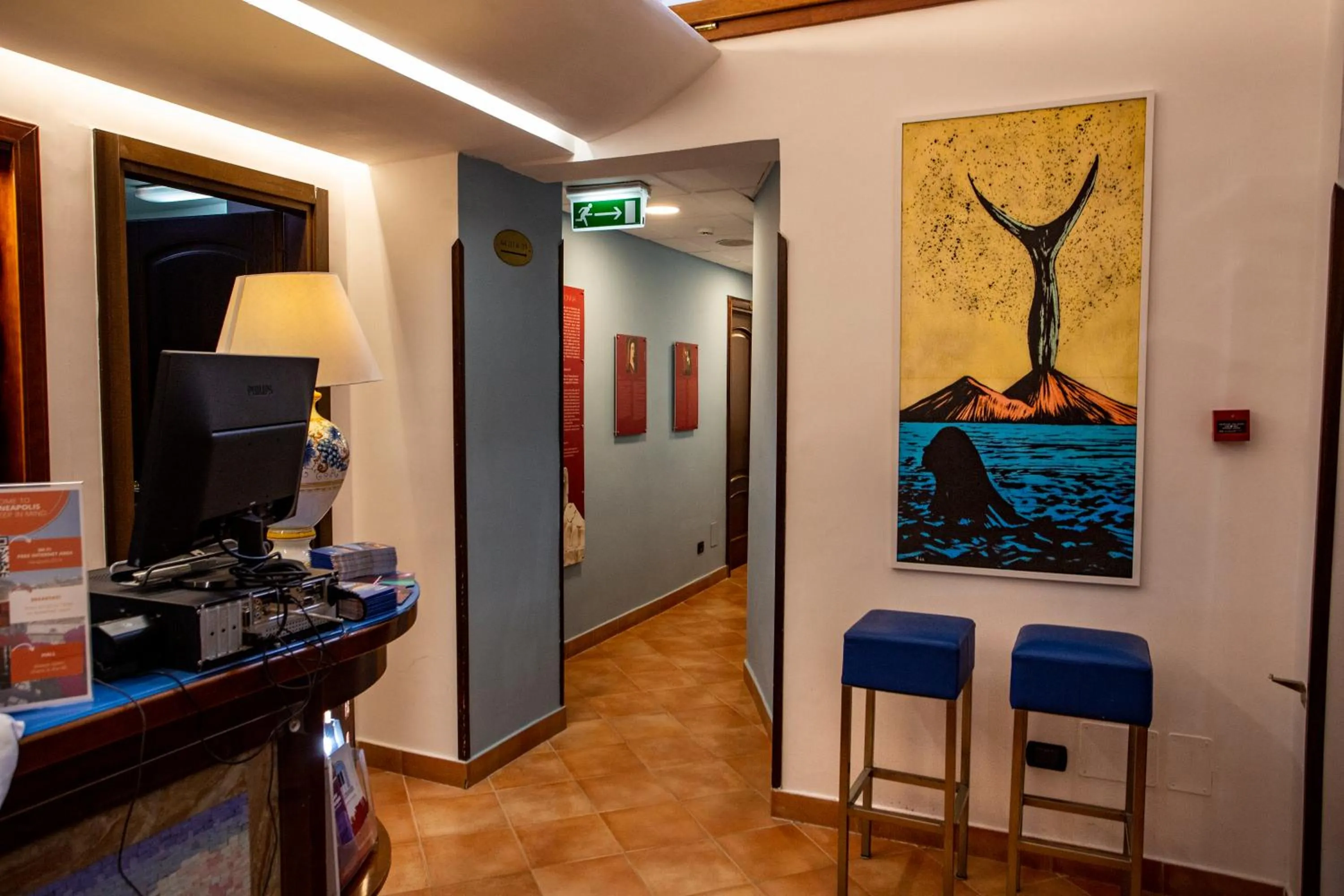 Lobby or reception in Hotel Neapolis