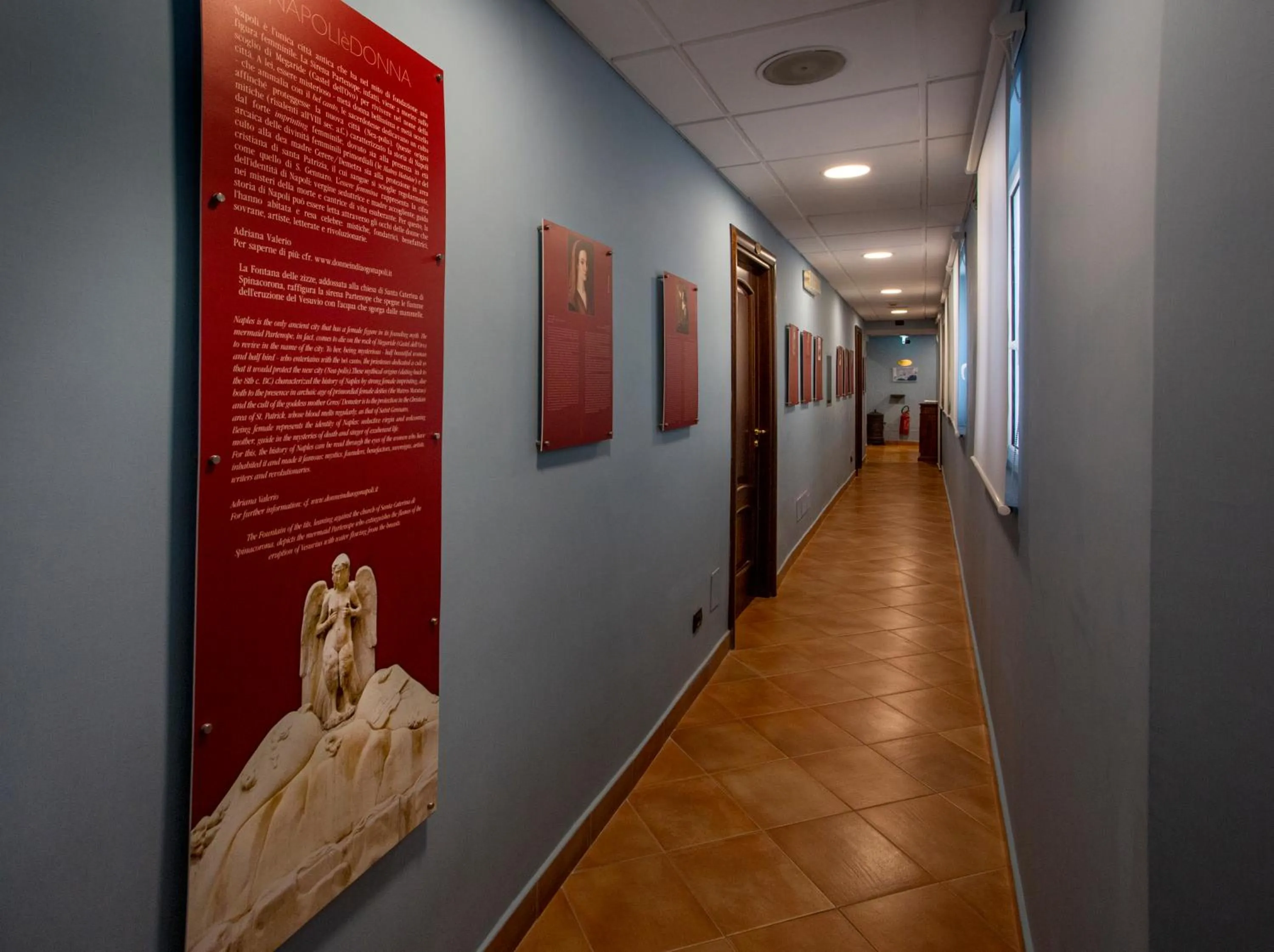 Decorative detail in Hotel Neapolis