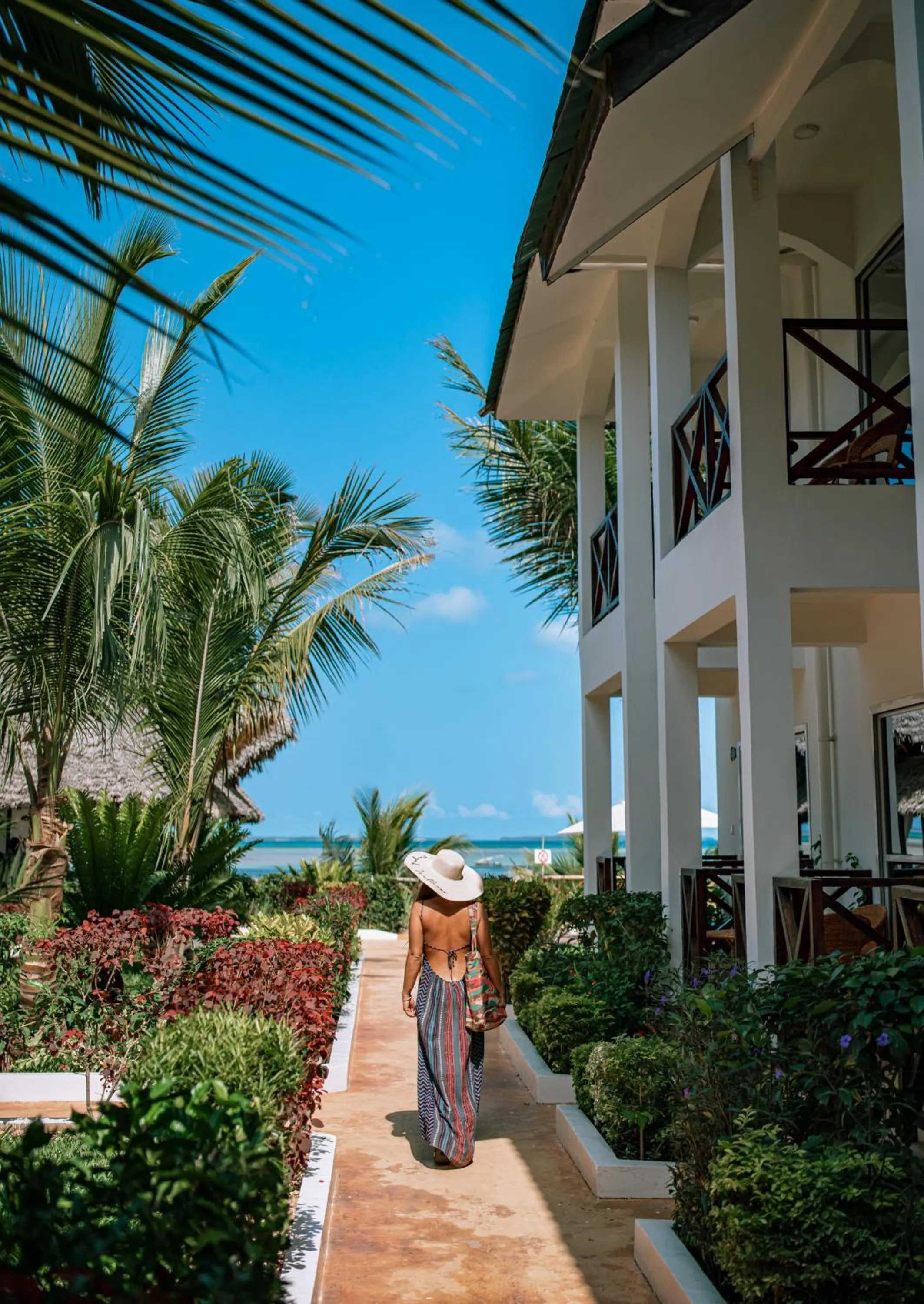 Property building in Sansi Kendwa Beach Resort