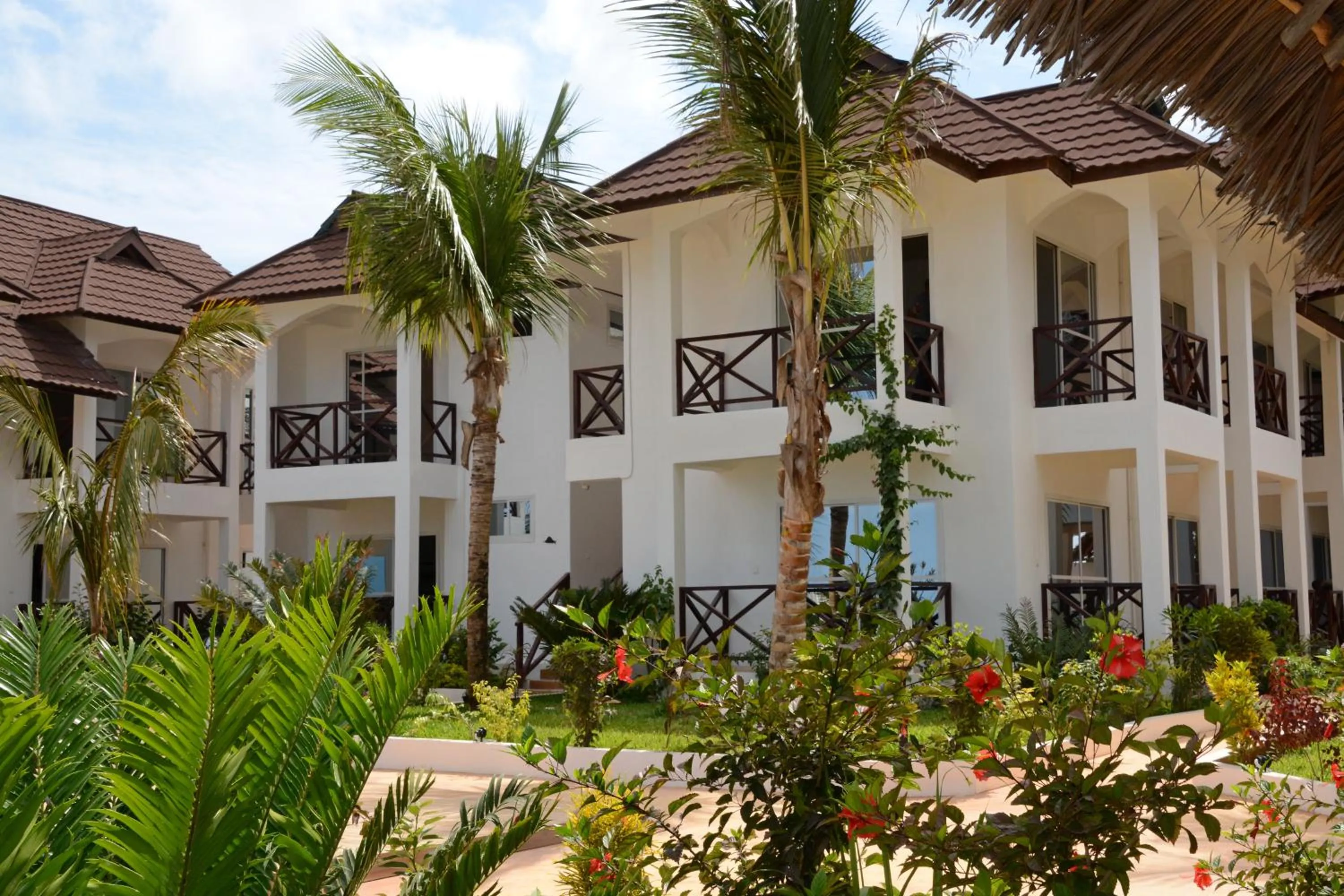 Garden view in Sansi Kendwa Beach Resort