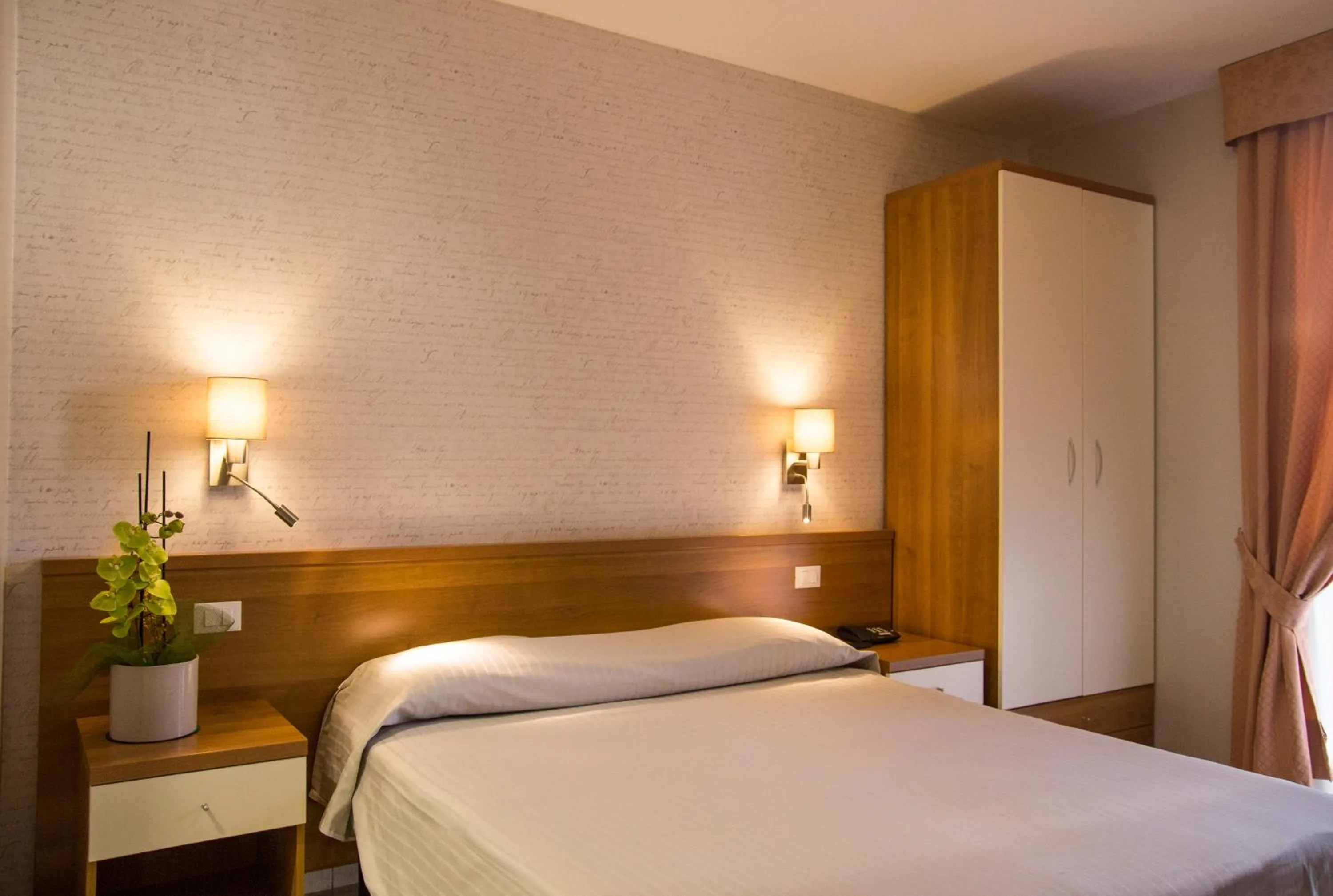 Bed in Hotel Lo Scudiero