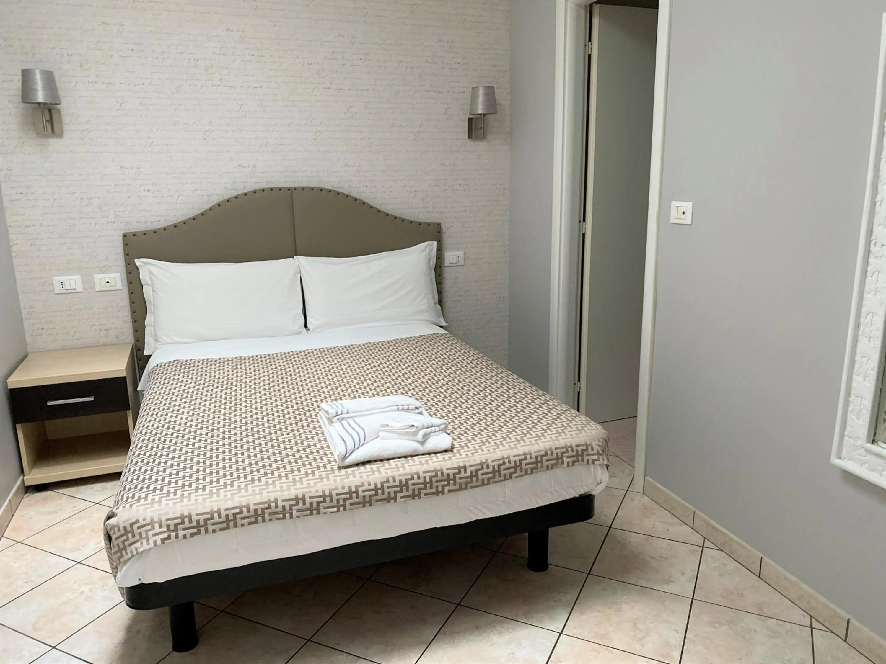 Bed in Hotel Lo Scudiero