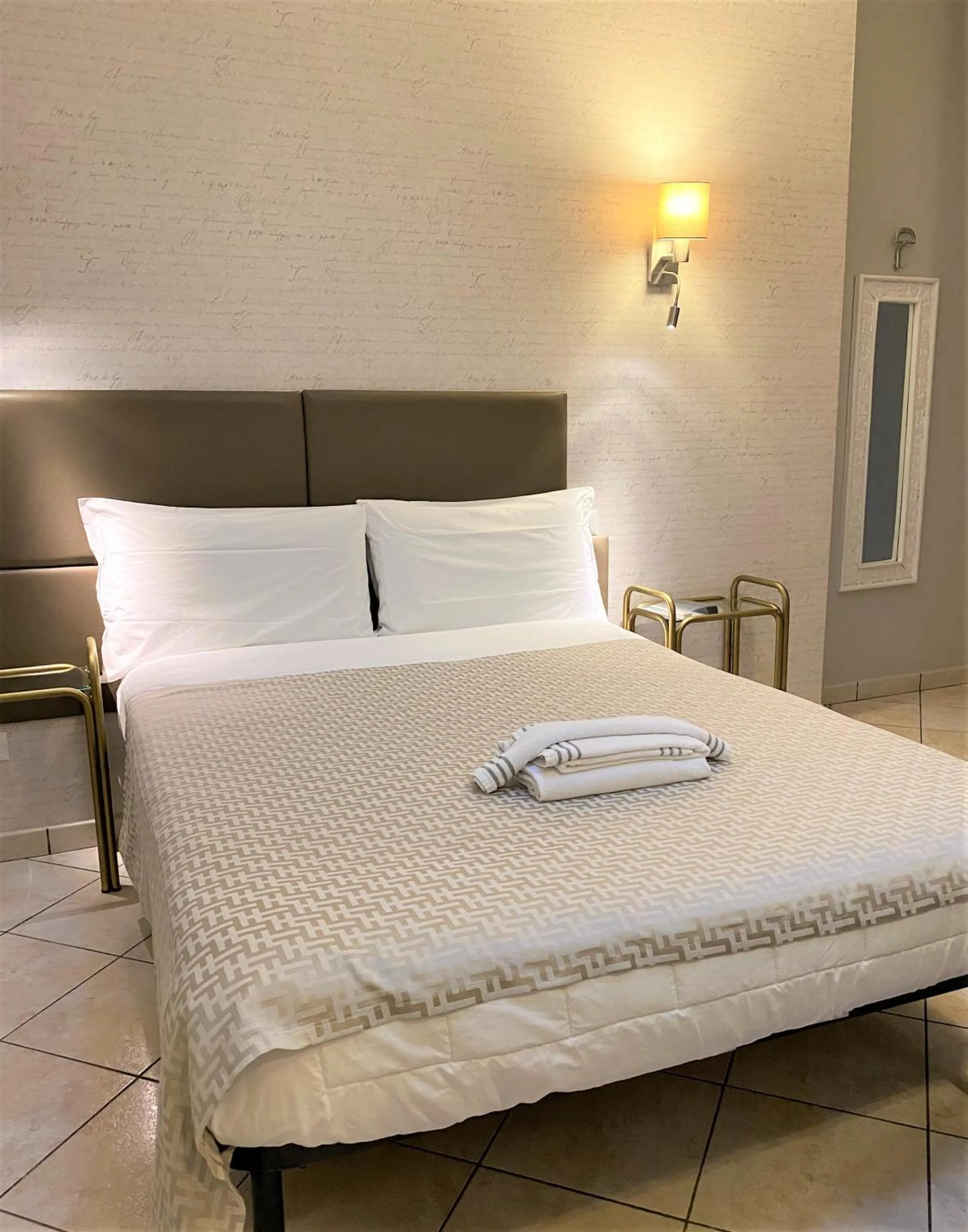 Bed in Hotel Lo Scudiero