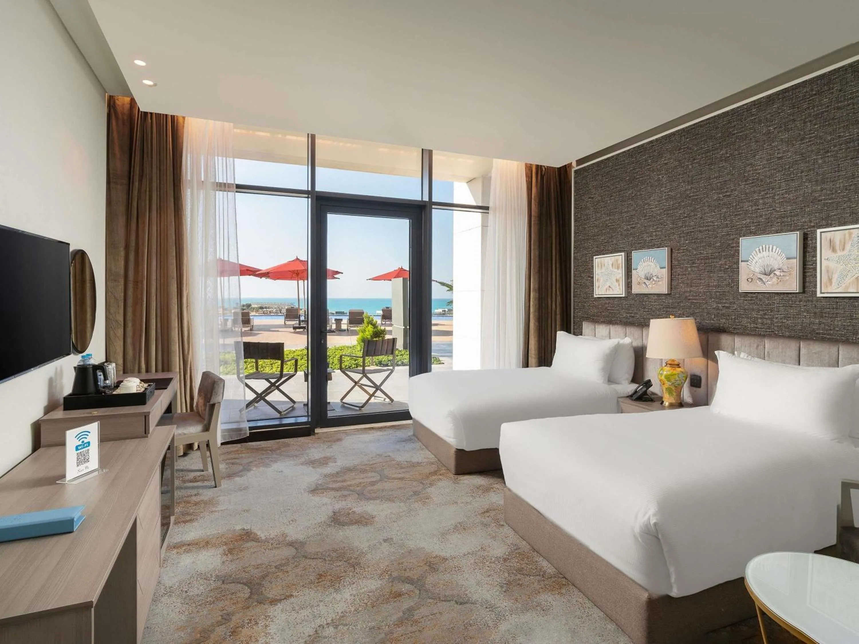 Bedroom, Bed in Rixos Premium Alamein