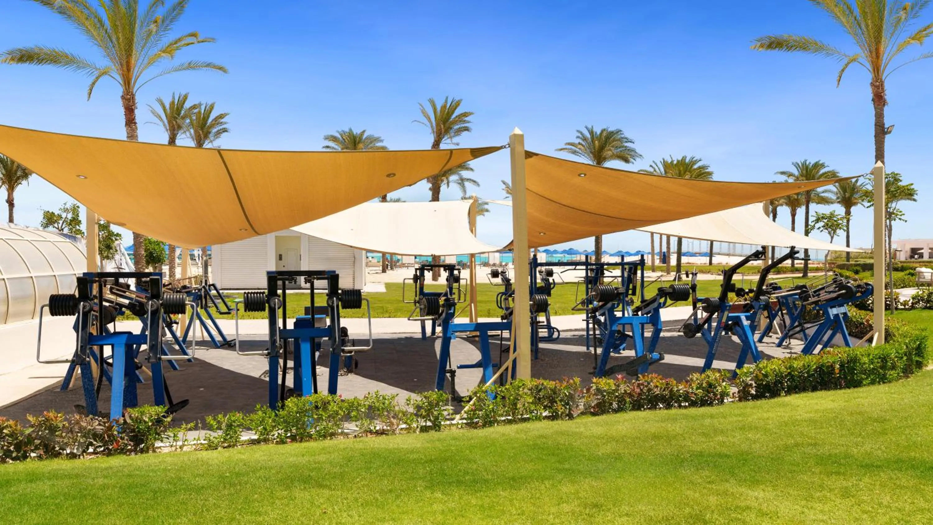 Fitness centre/facilities in Rixos Premium Alamein