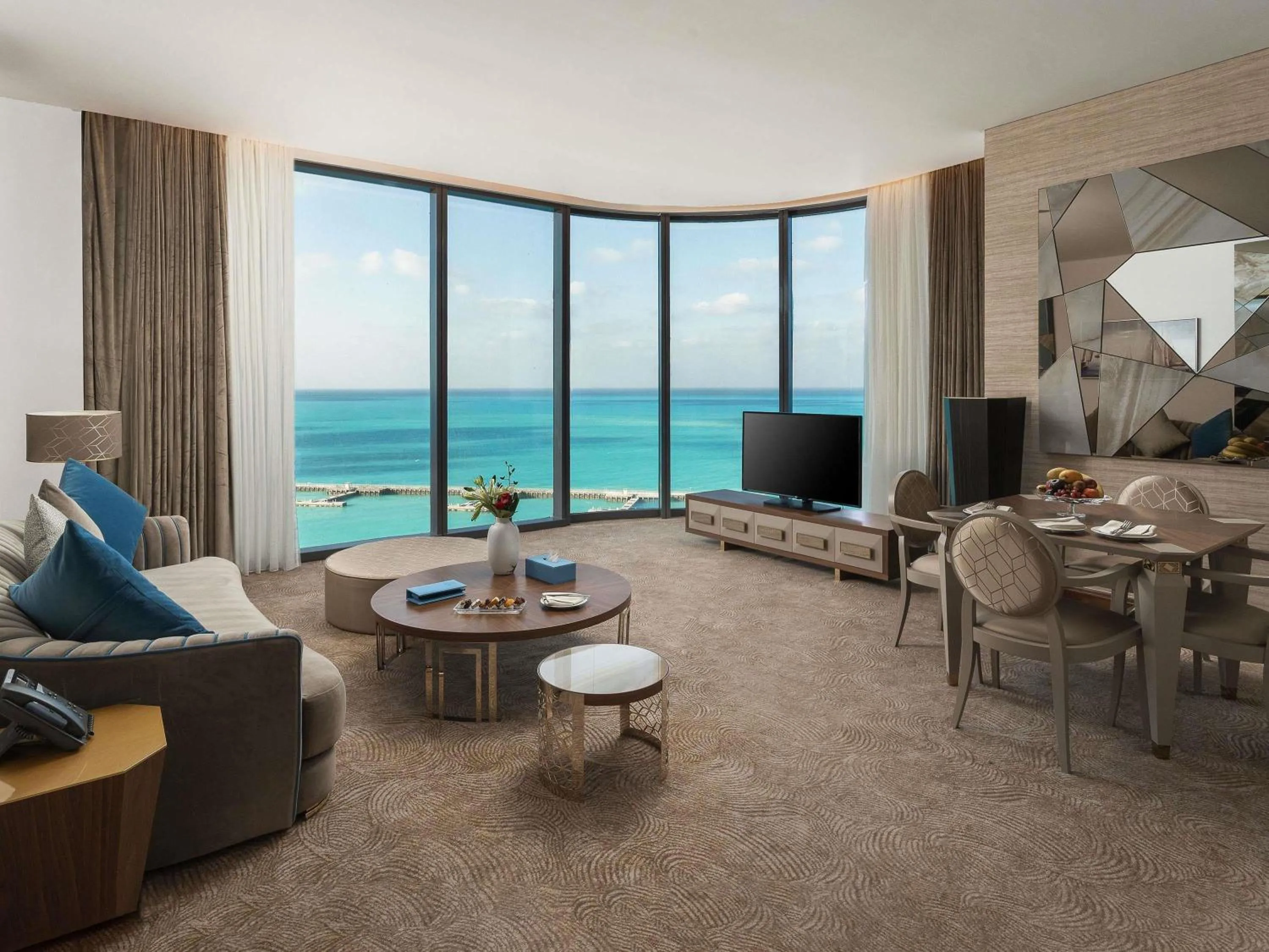 Bedroom in Rixos Premium Alamein