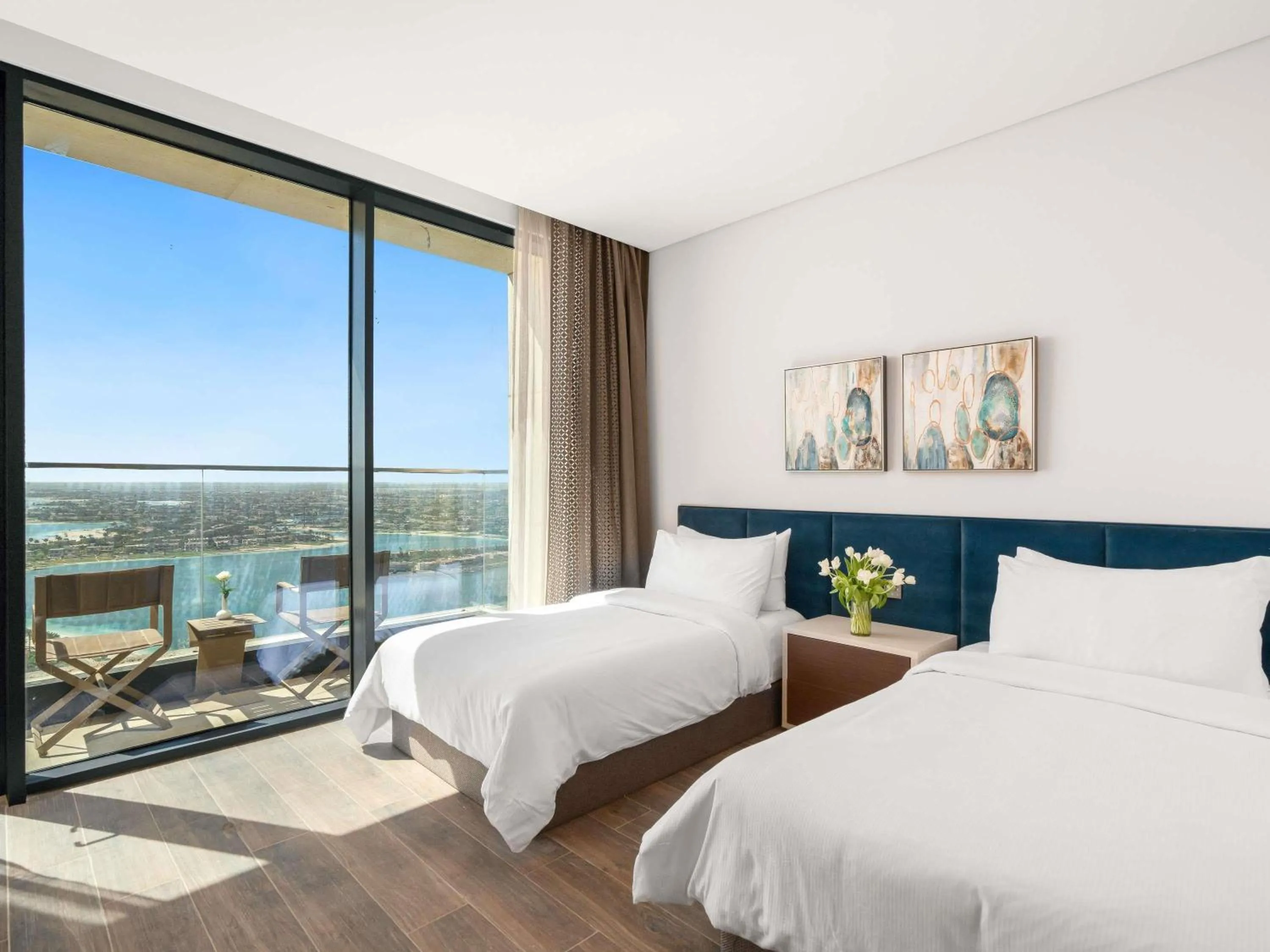 Bedroom, Bed in Rixos Premium Alamein