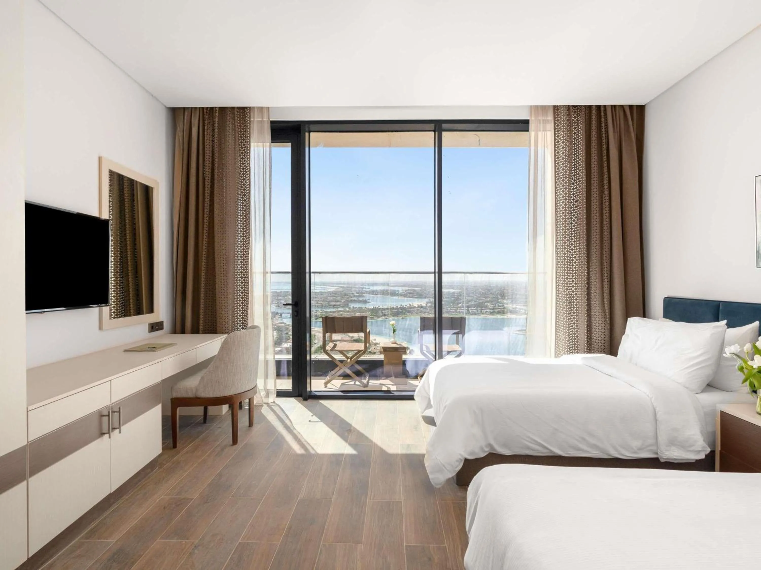 Bedroom, Bed in Rixos Premium Alamein