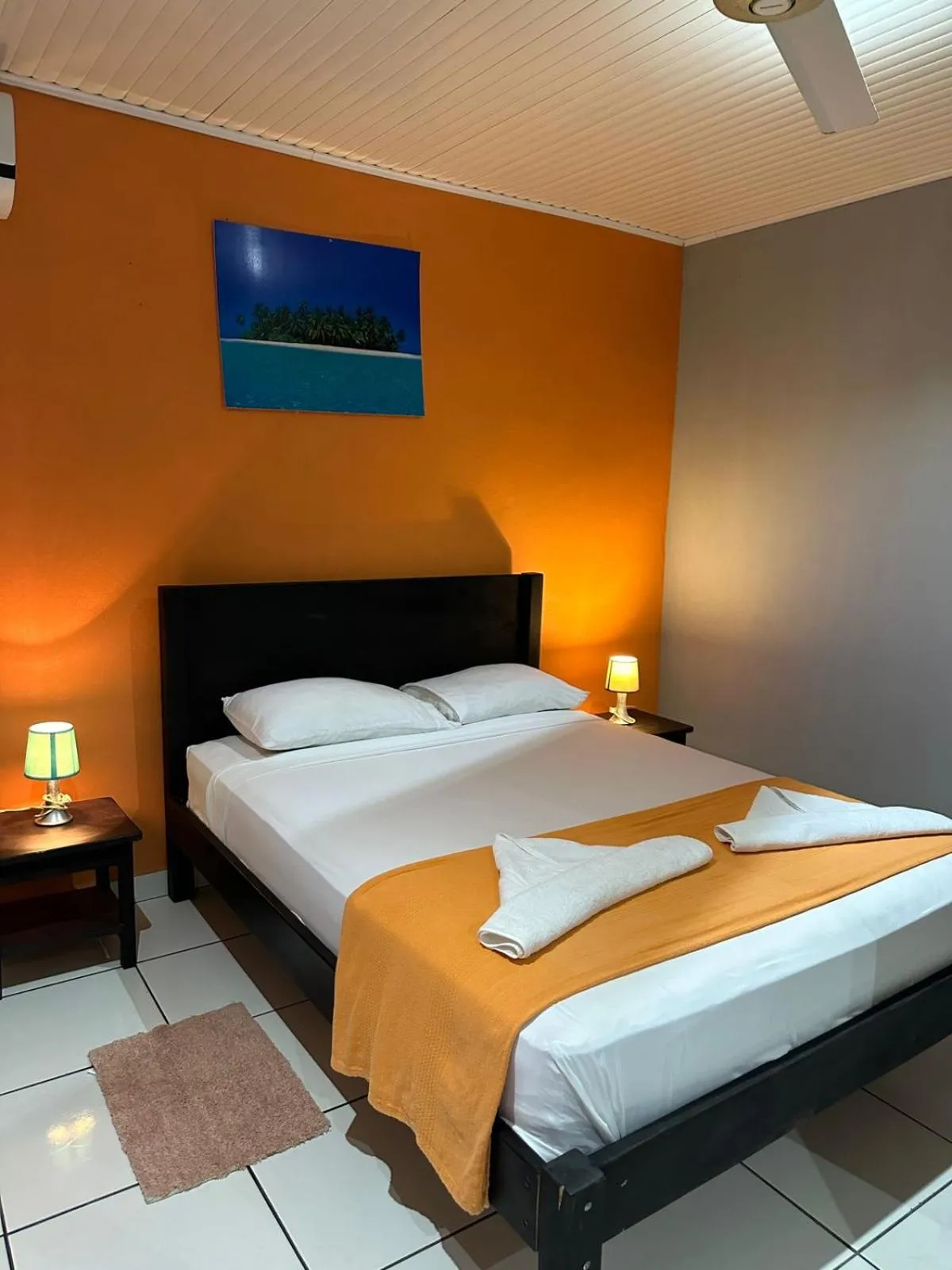 Bed in Hospedaje Colibri