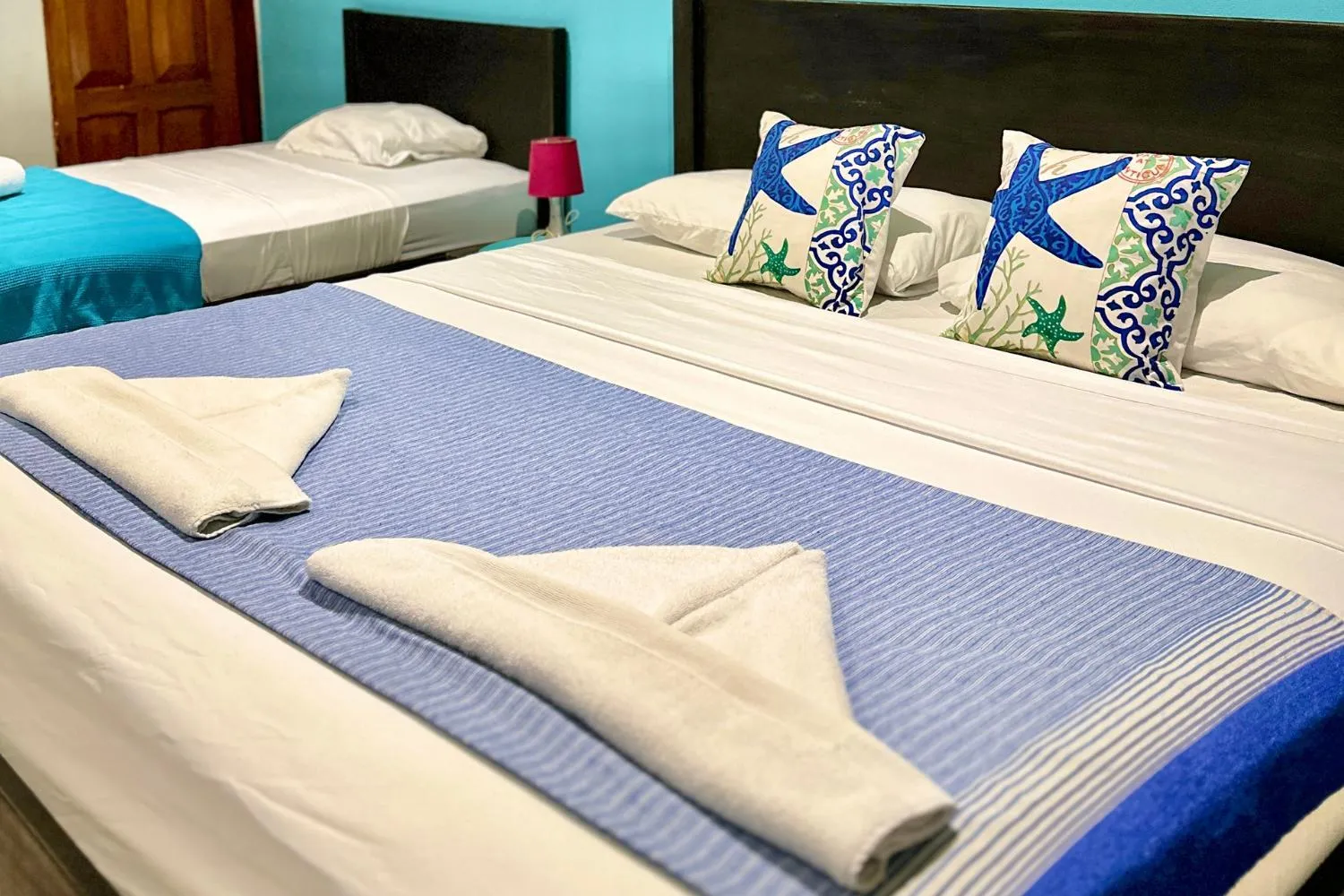 Bed in Hospedaje Colibri