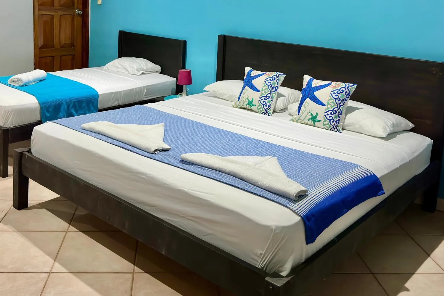 Bed in Hospedaje Colibri