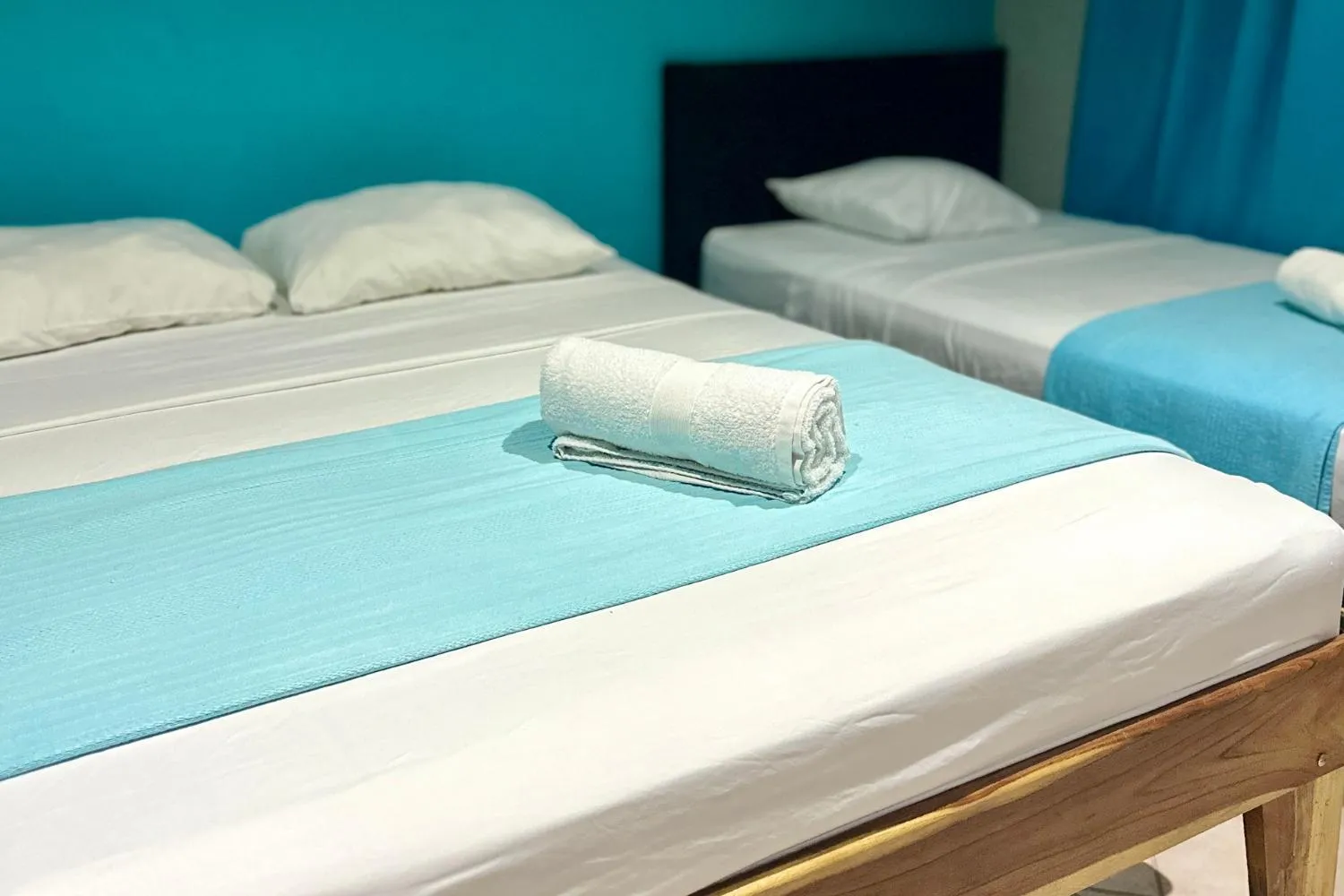 Bed in Hospedaje Colibri