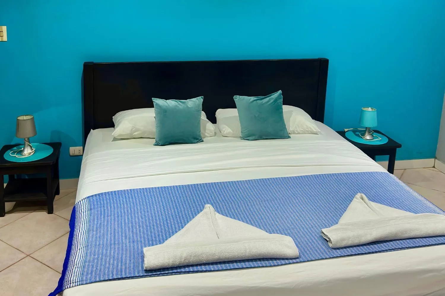 Bed in Hospedaje Colibri