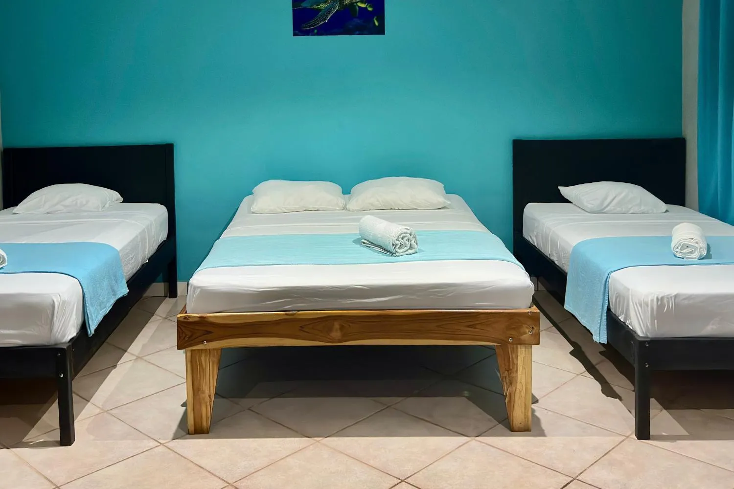Bed in Hospedaje Colibri