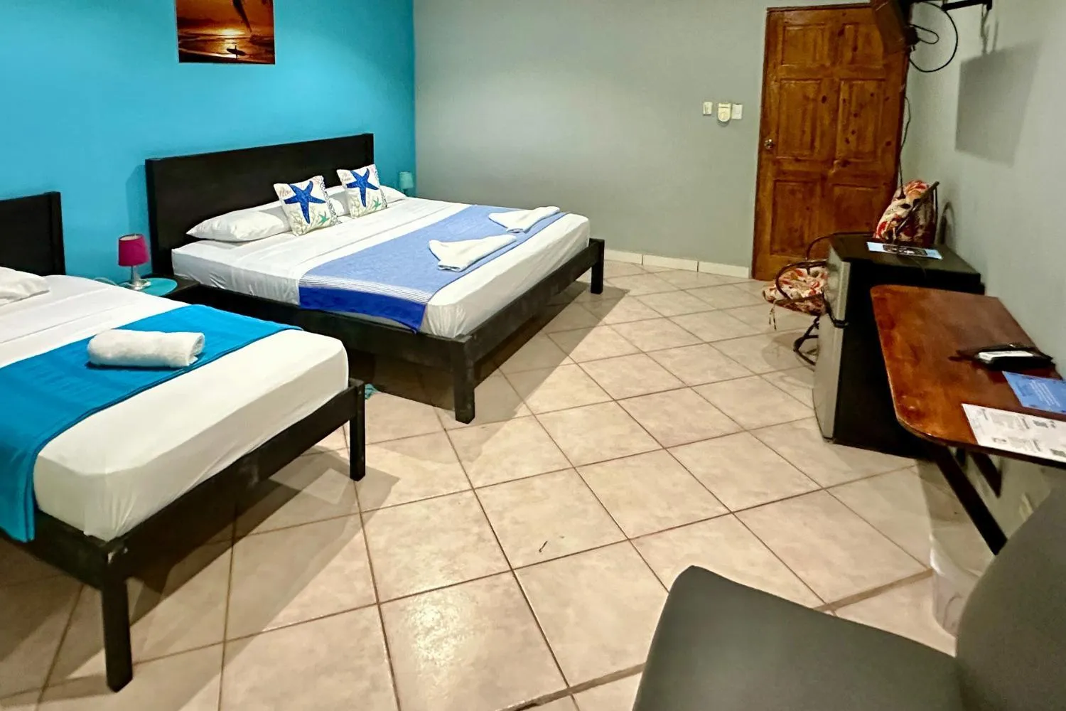 Bed in Hospedaje Colibri