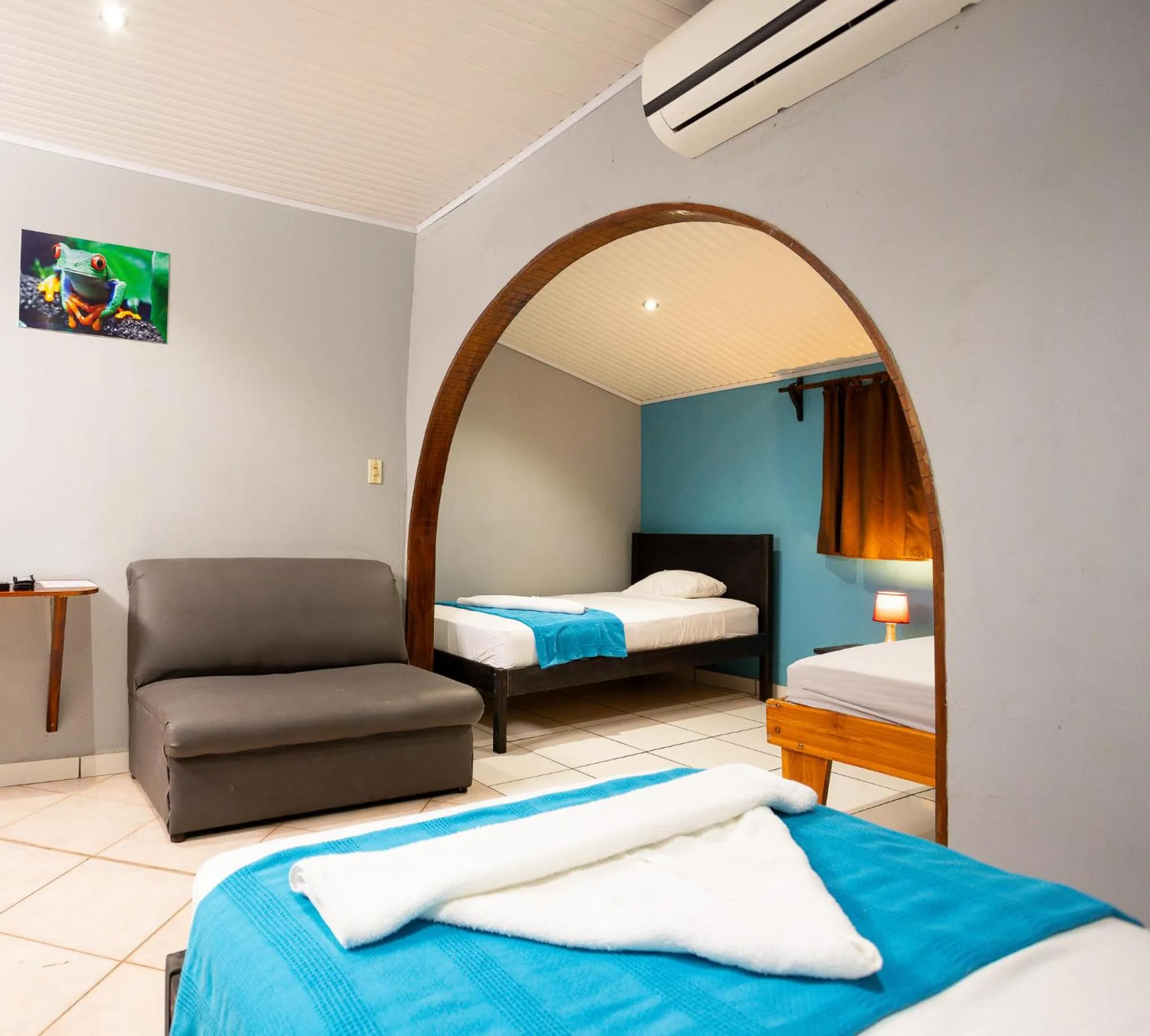 Bed in Hospedaje Colibri