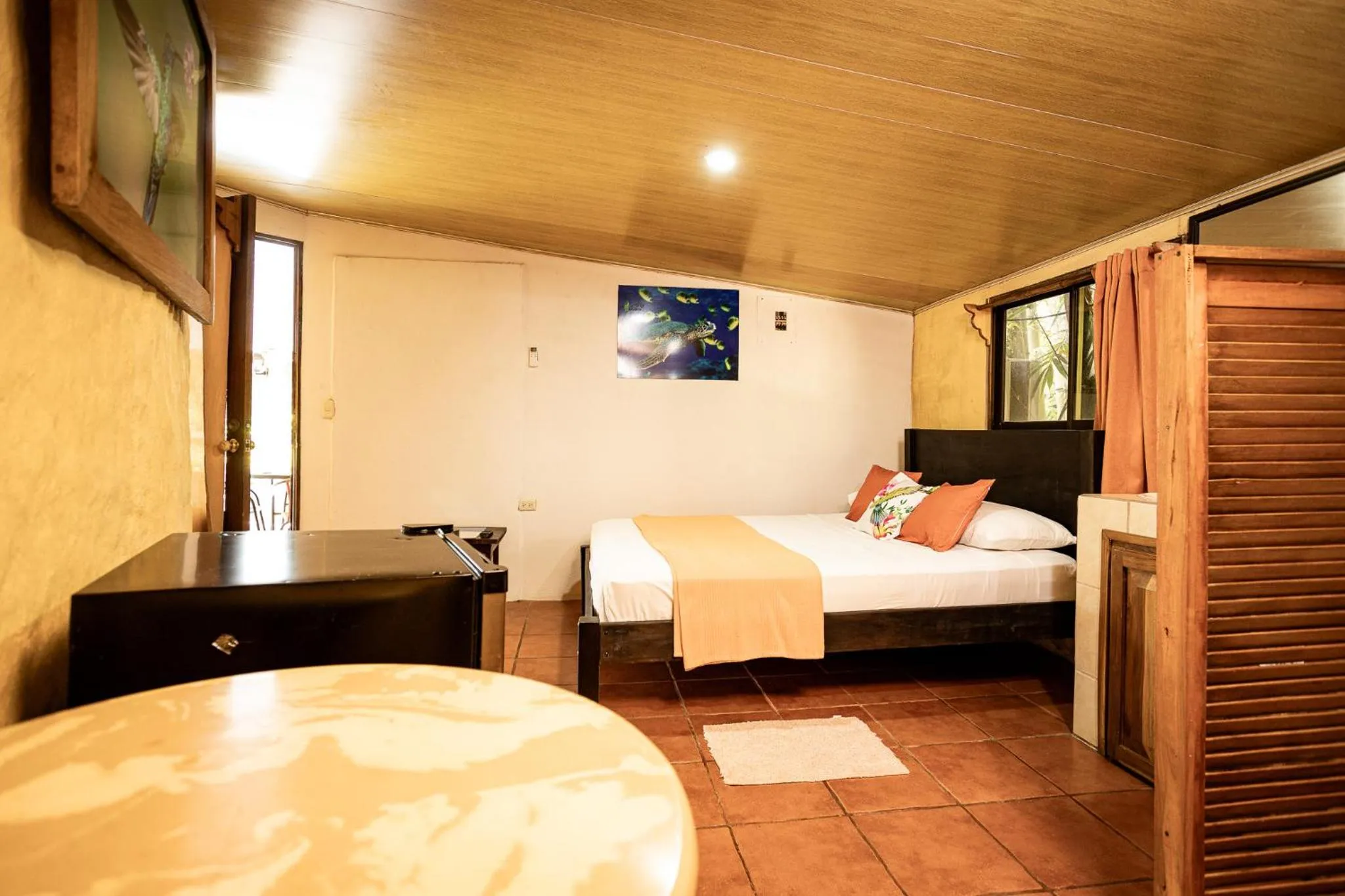 Bed in Hospedaje Colibri