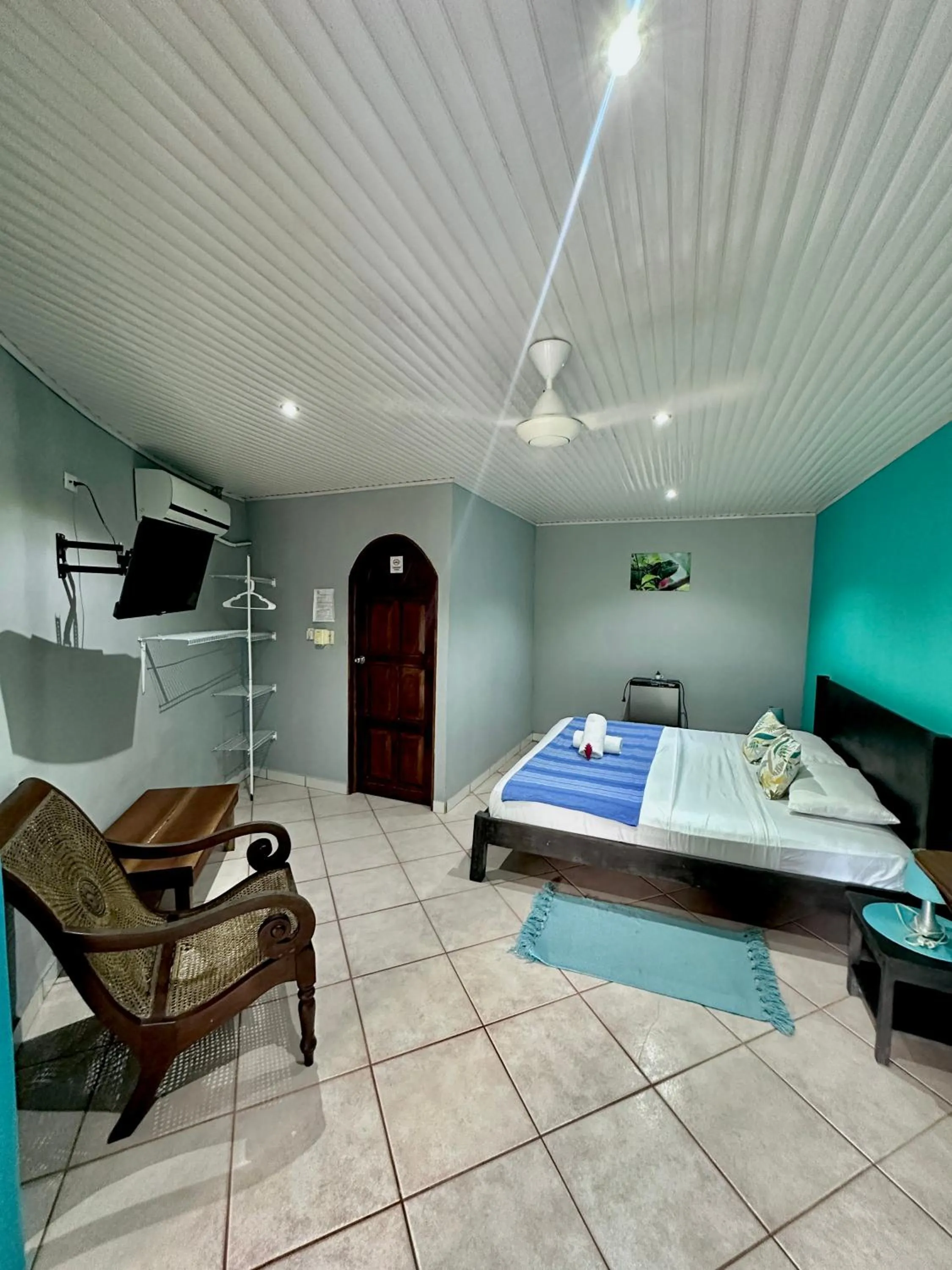 Bed in Hospedaje Colibri