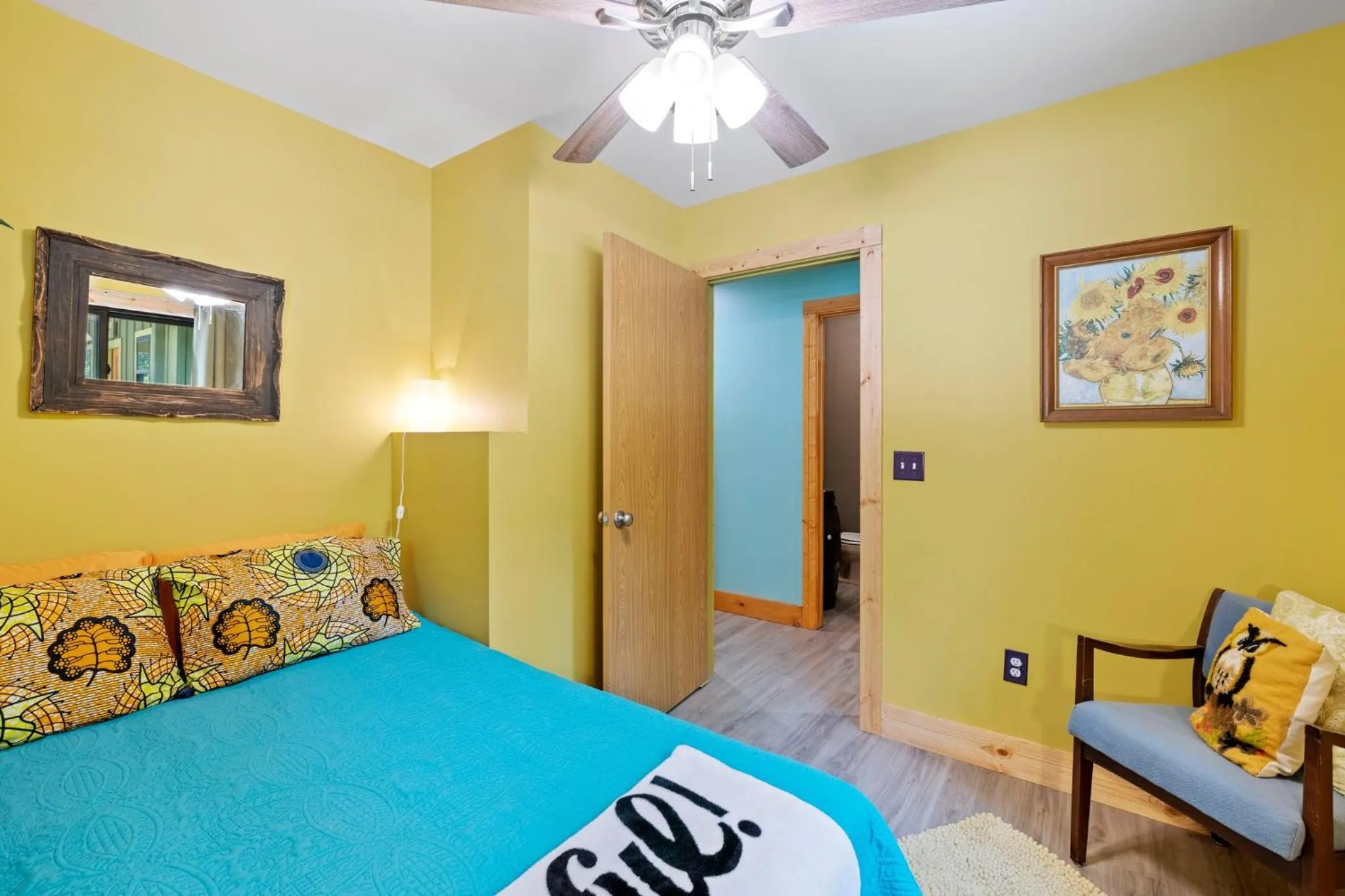 Bedroom, Bed in Woodstock Manor