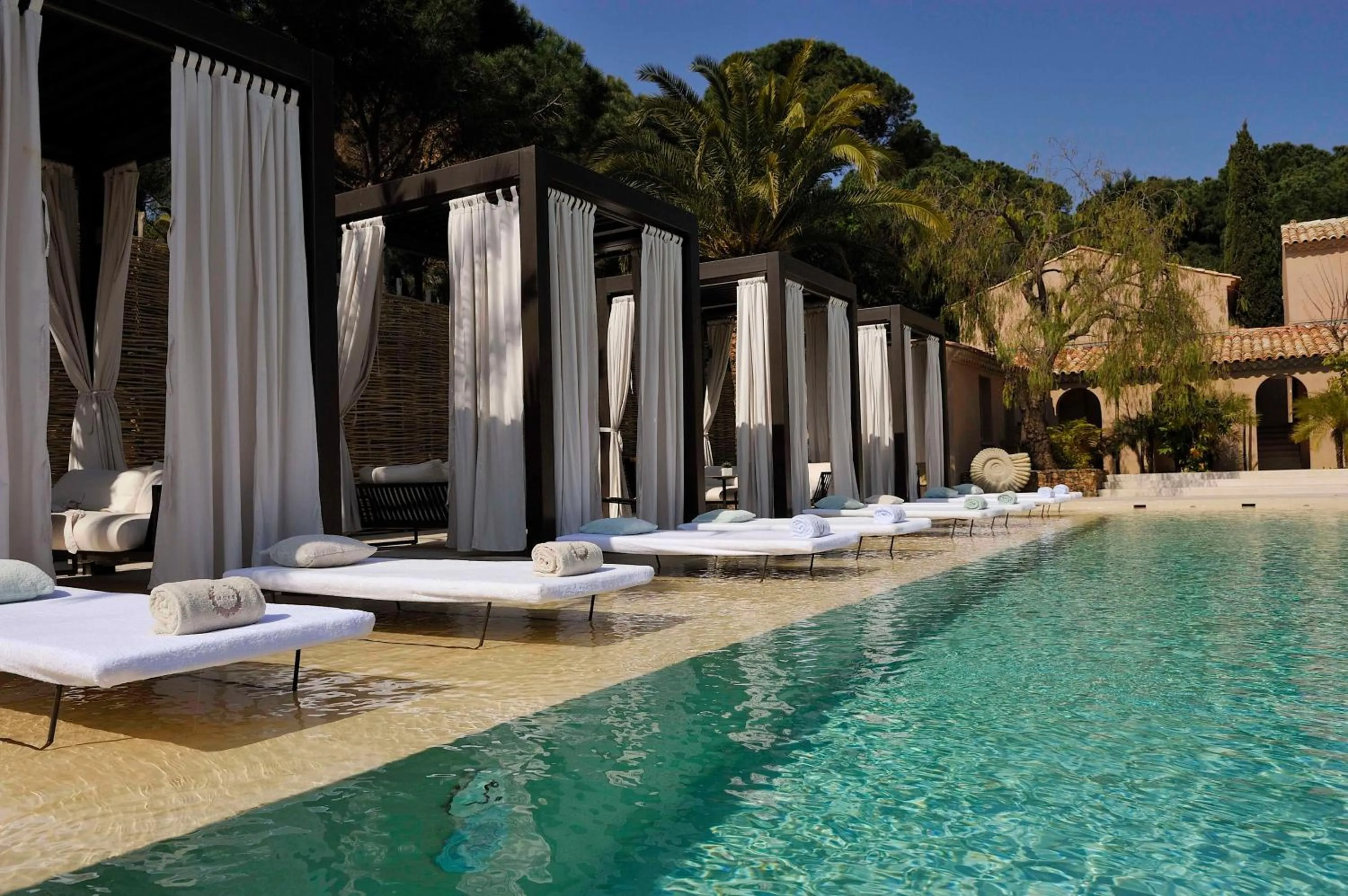 Swimming pool in MUSE Saint Tropez - Small Luxury Hotels of the World