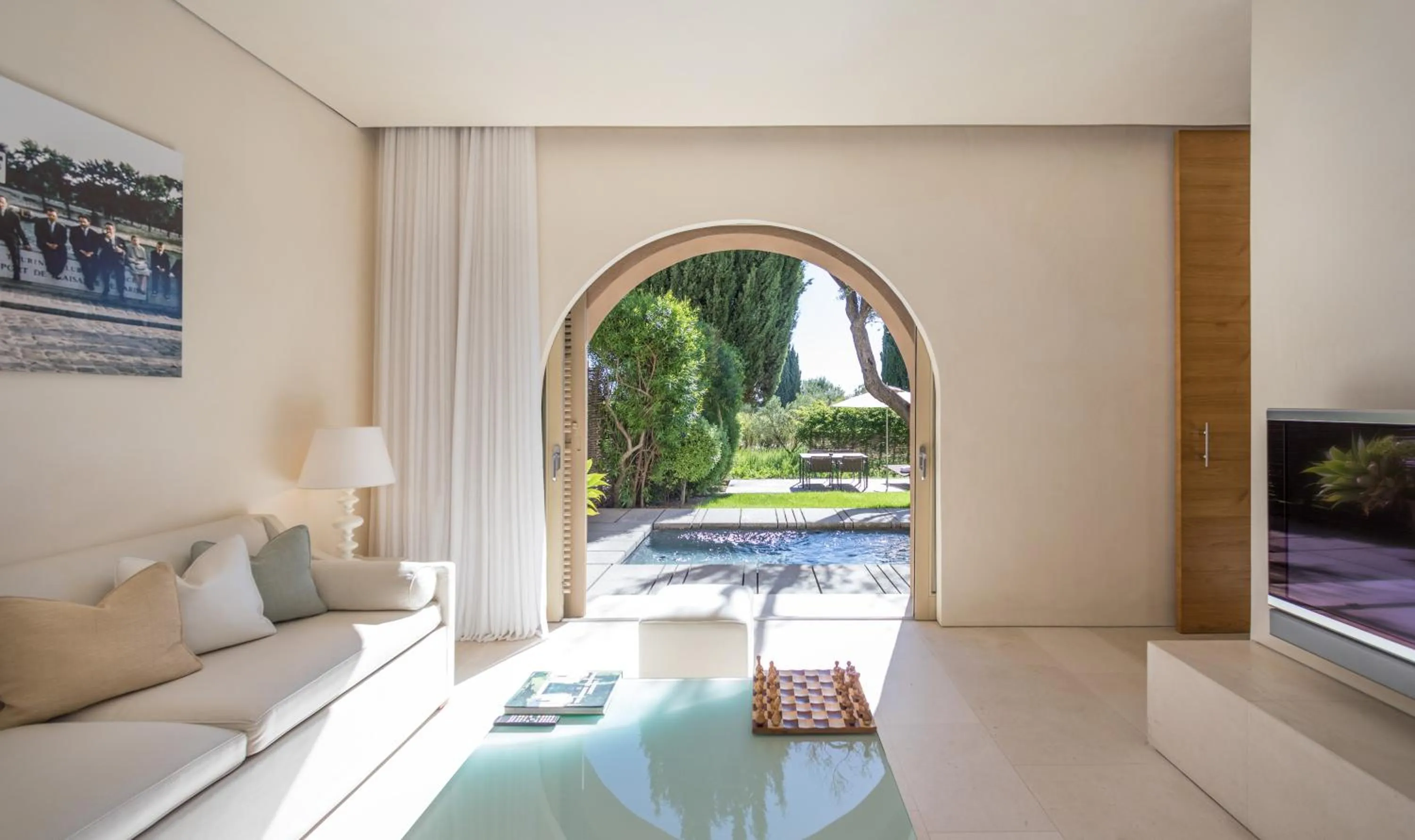 Living room in MUSE Saint Tropez - Small Luxury Hotels of the World