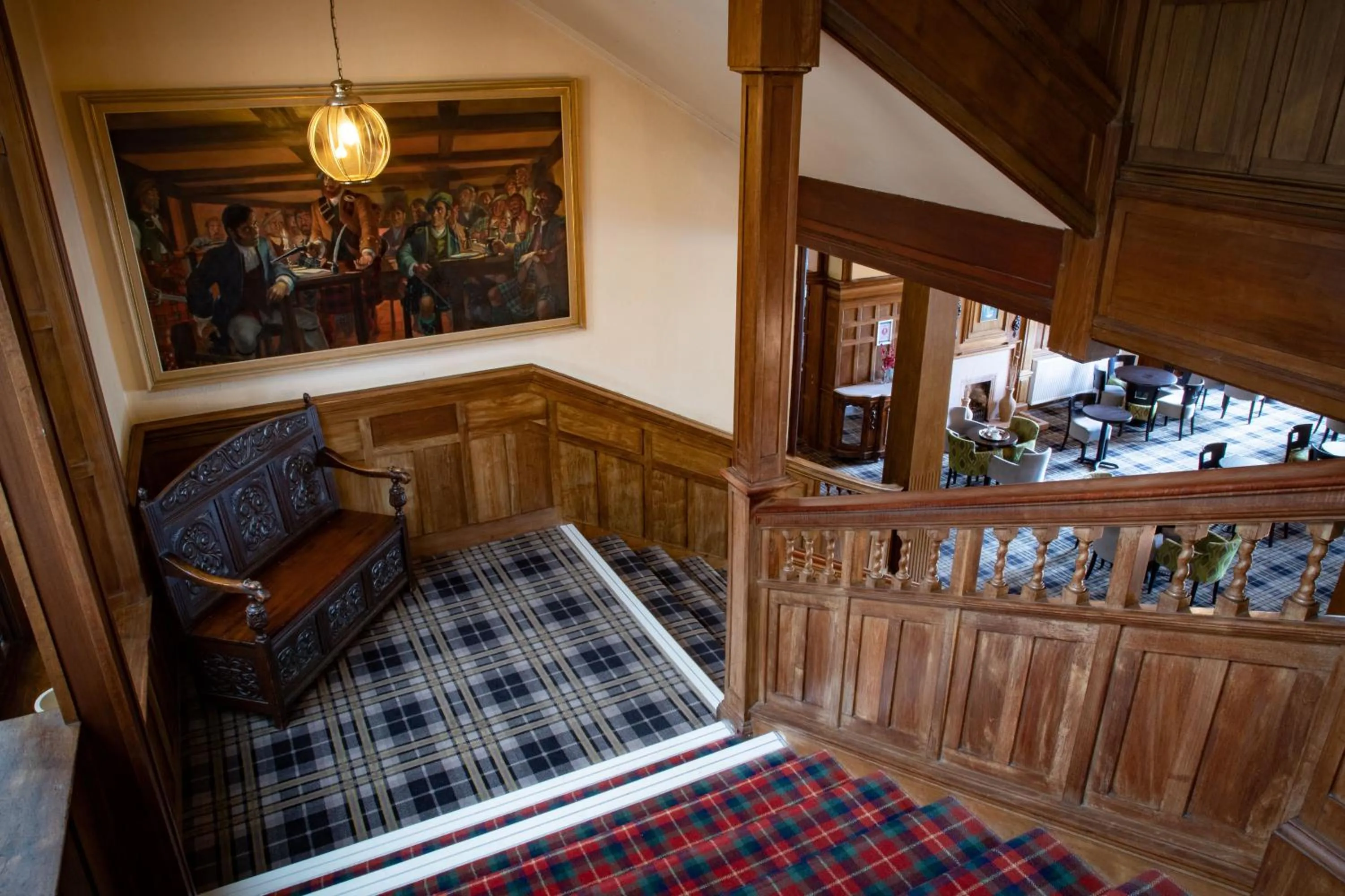 Lobby or reception in The Highland Hotel by Compass Hospitality