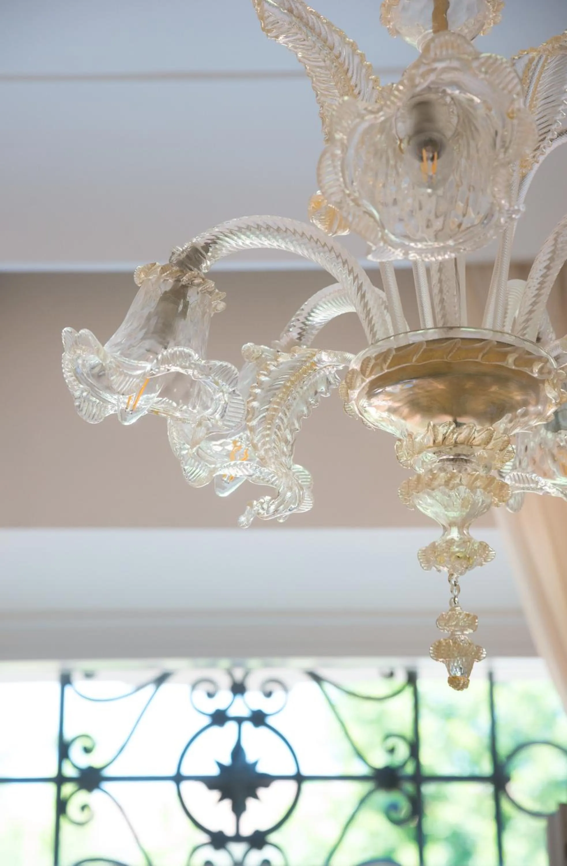 Decorative detail in La Villa