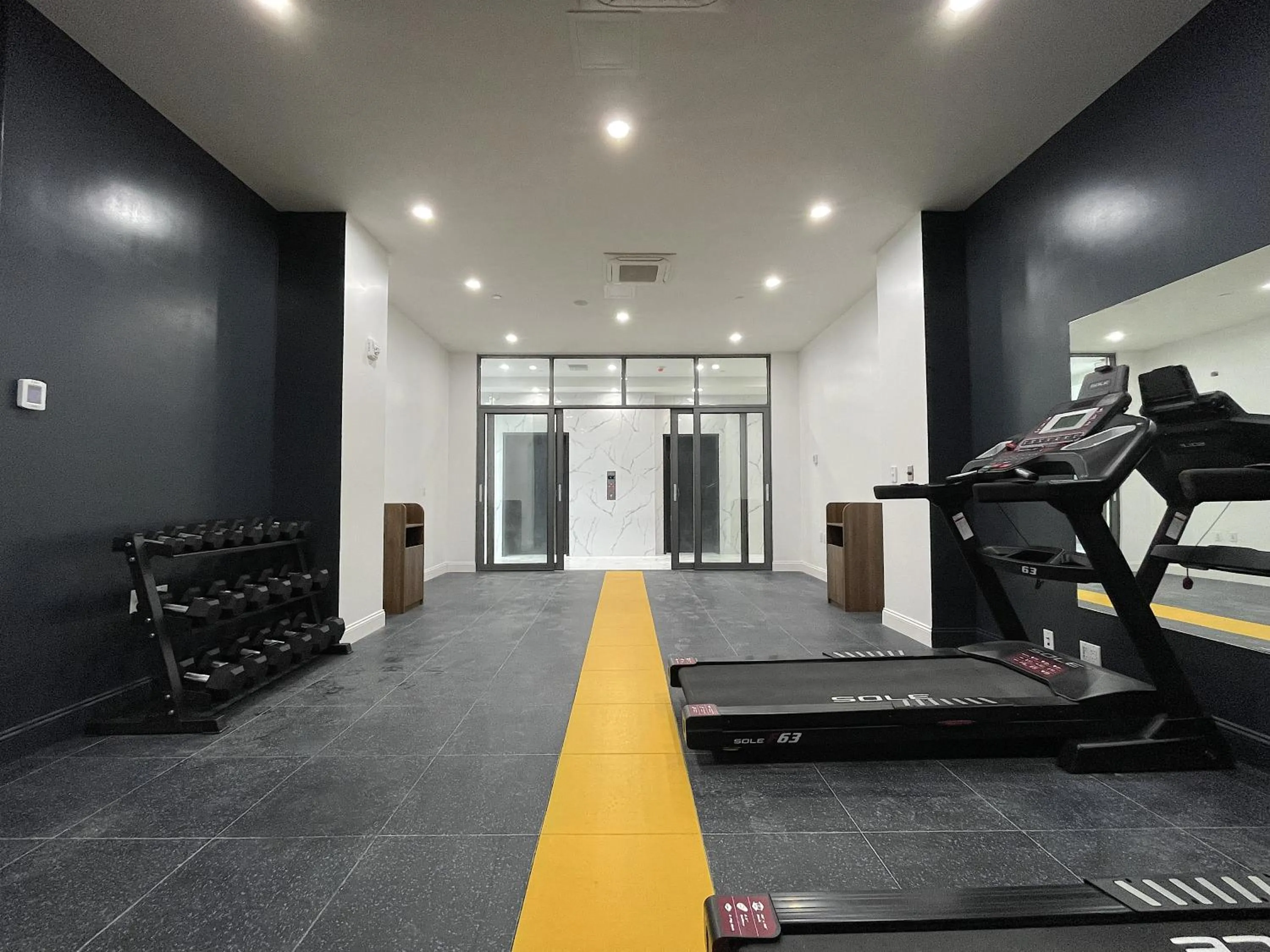 Fitness centre/facilities in Liberty View Brooklyn Hotel