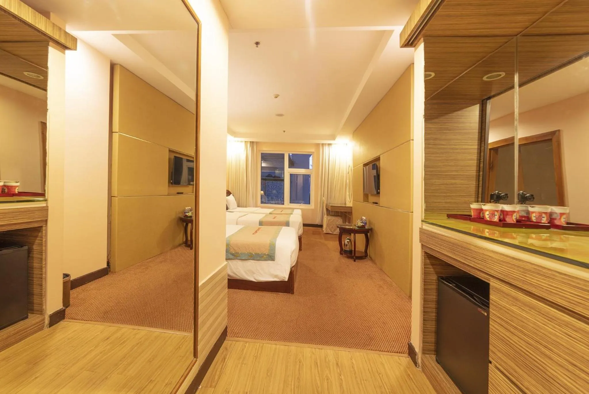 Bed in Vietsovpetro Hotel Dalat