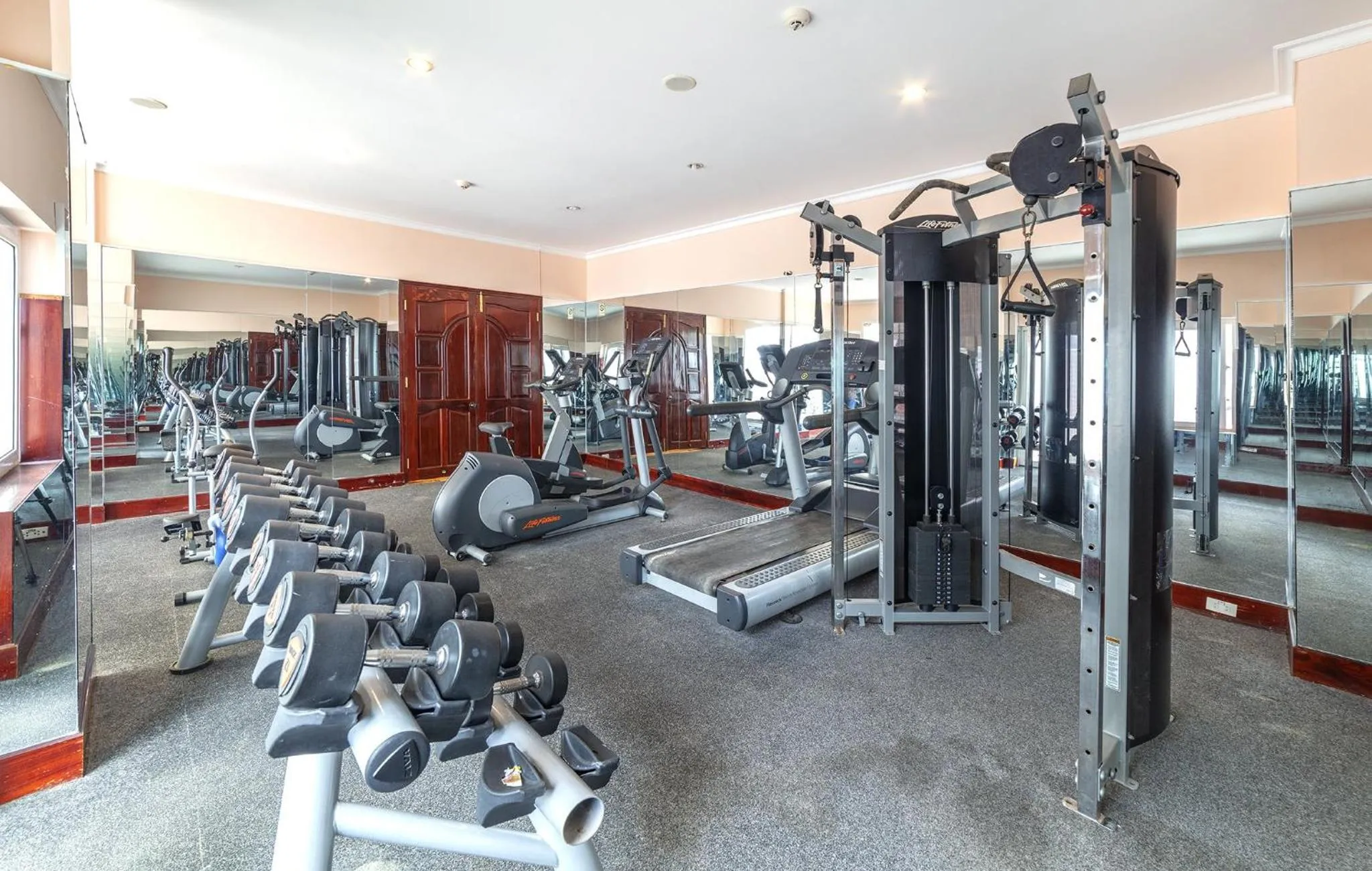 Fitness centre/facilities in Vietsovpetro Hotel Dalat