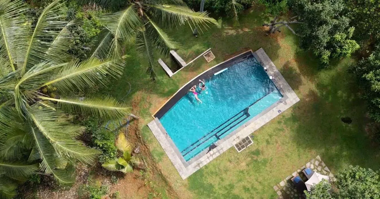 Pool view in Serendipity Lake - Hikkaduwa