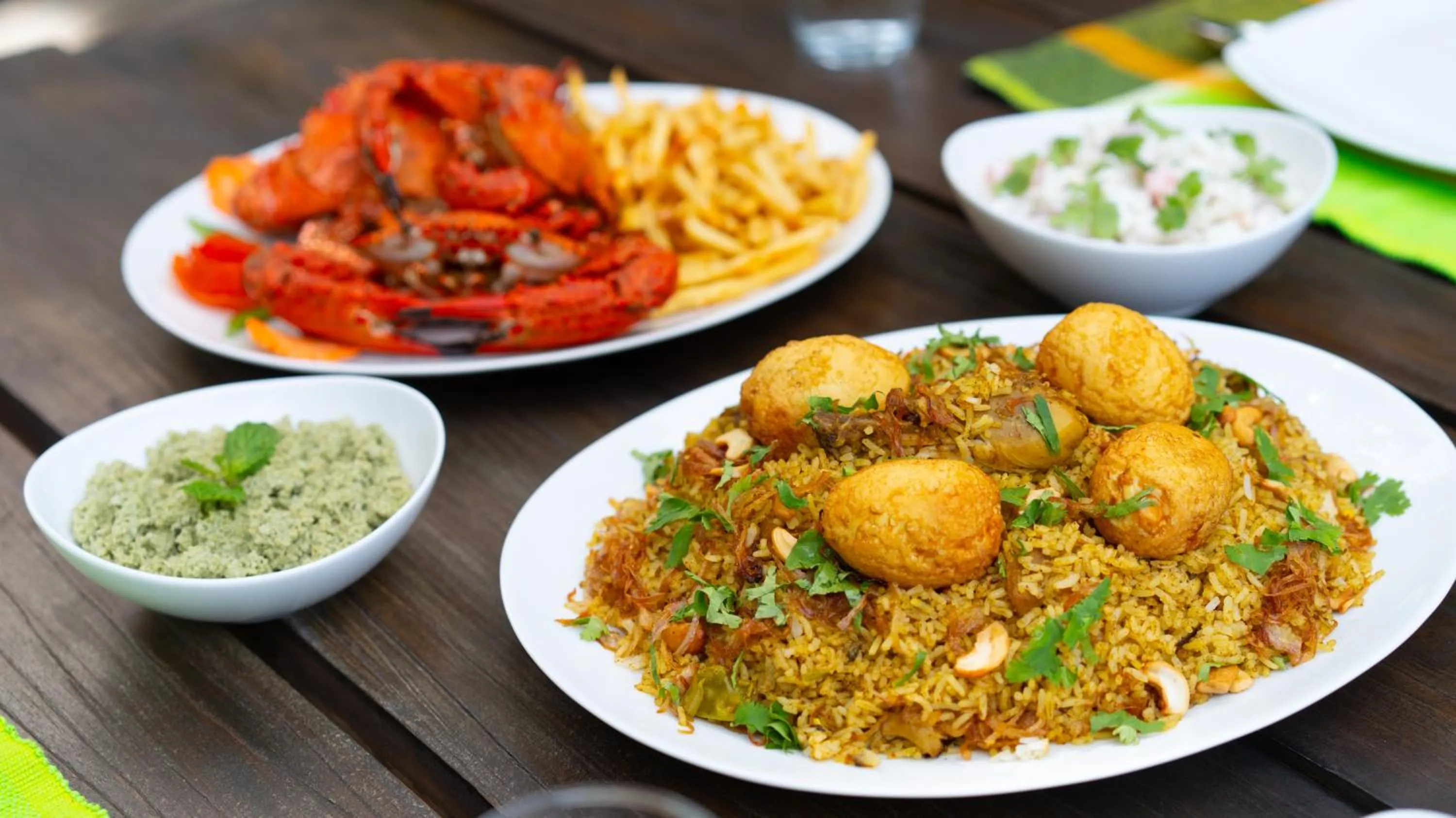 Food in Serendipity Lake - Hikkaduwa