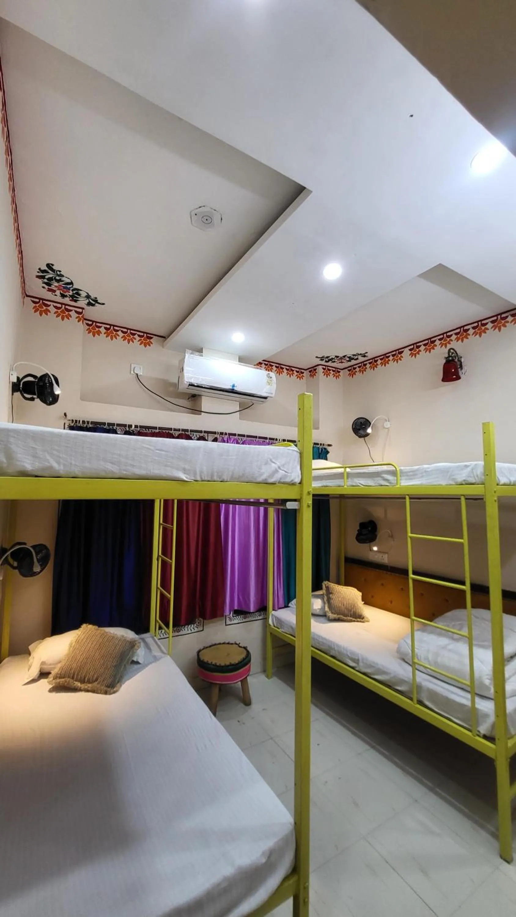 Photo of the whole room, Bed in HOTEL HANUMAN GHAT On LAKE PICHOLA