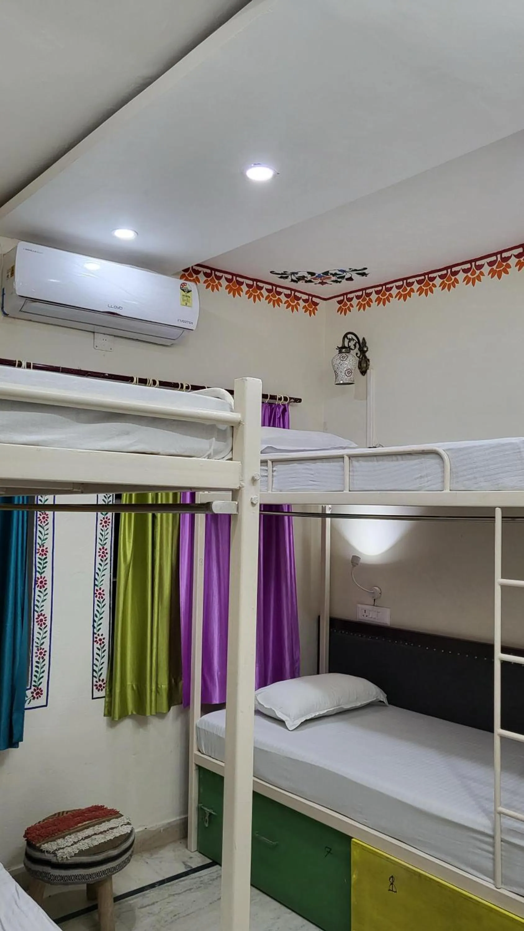 Photo of the whole room, Bed in HOTEL HANUMAN GHAT On LAKE PICHOLA